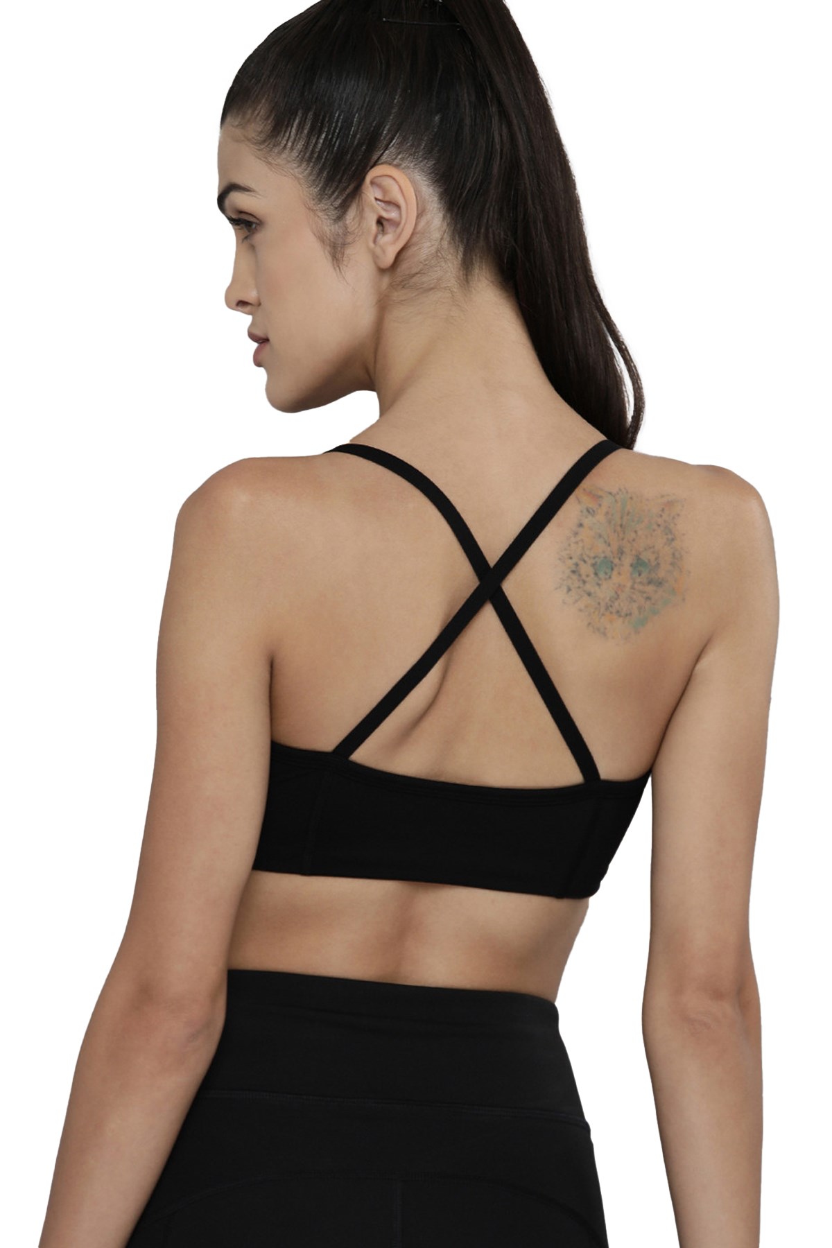 Puma Low impact Studio Bra Kadın Bra 52160201 Siyah