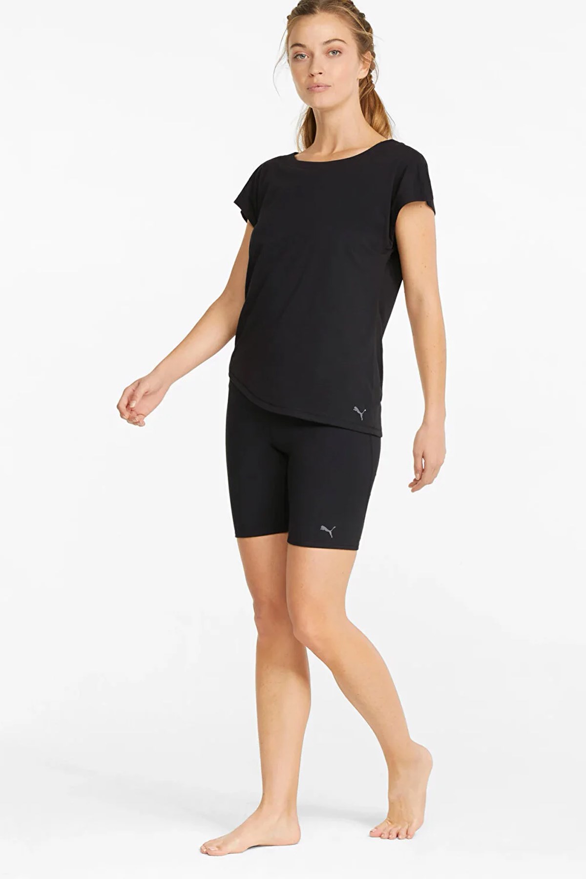 Puma Studio Foundation Kadın Kısa Spor Tayt 52160901 Siyah