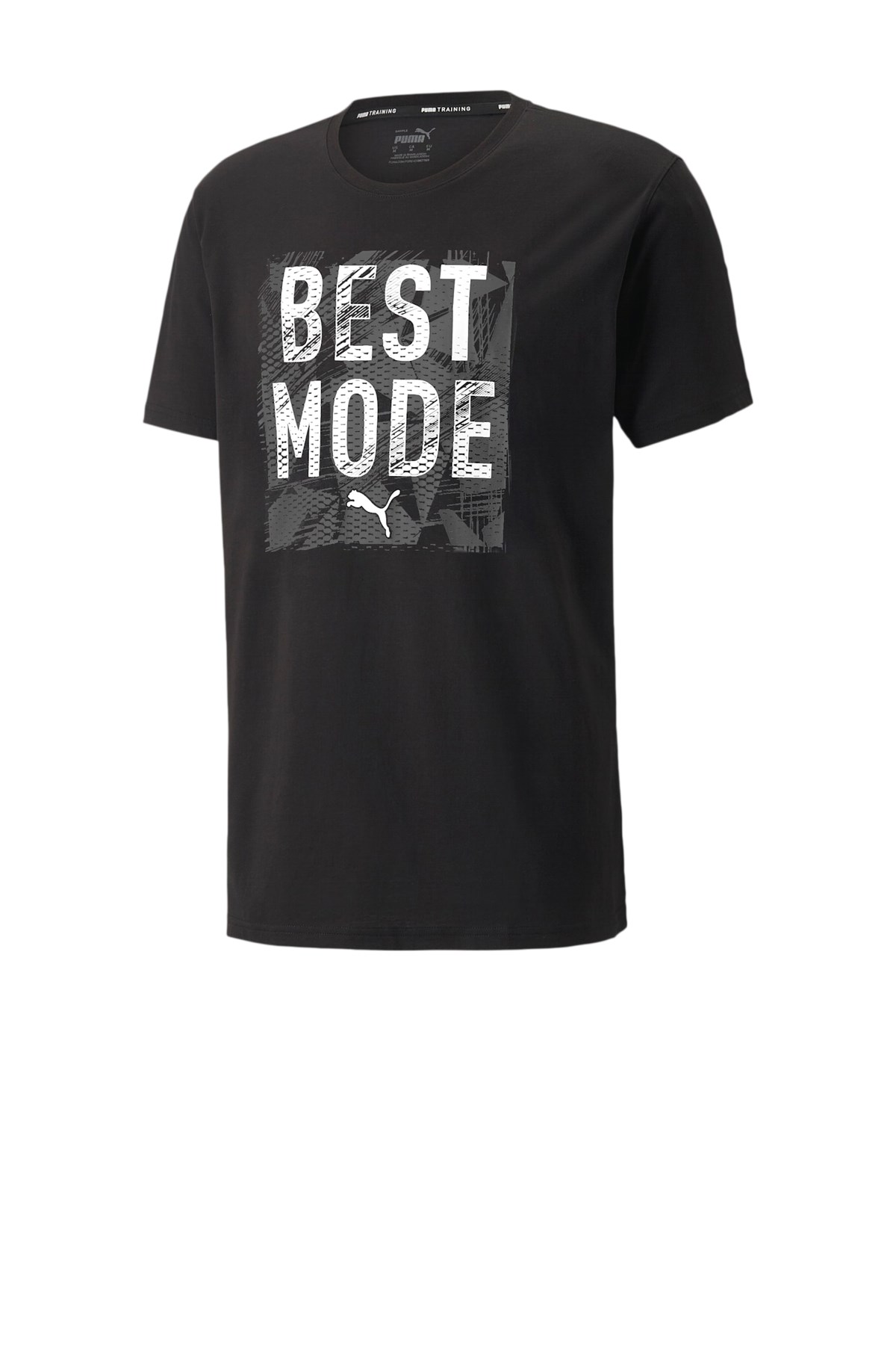 Puma Performance Graphic Slogan Erkek Tişört 52164001 Siyah