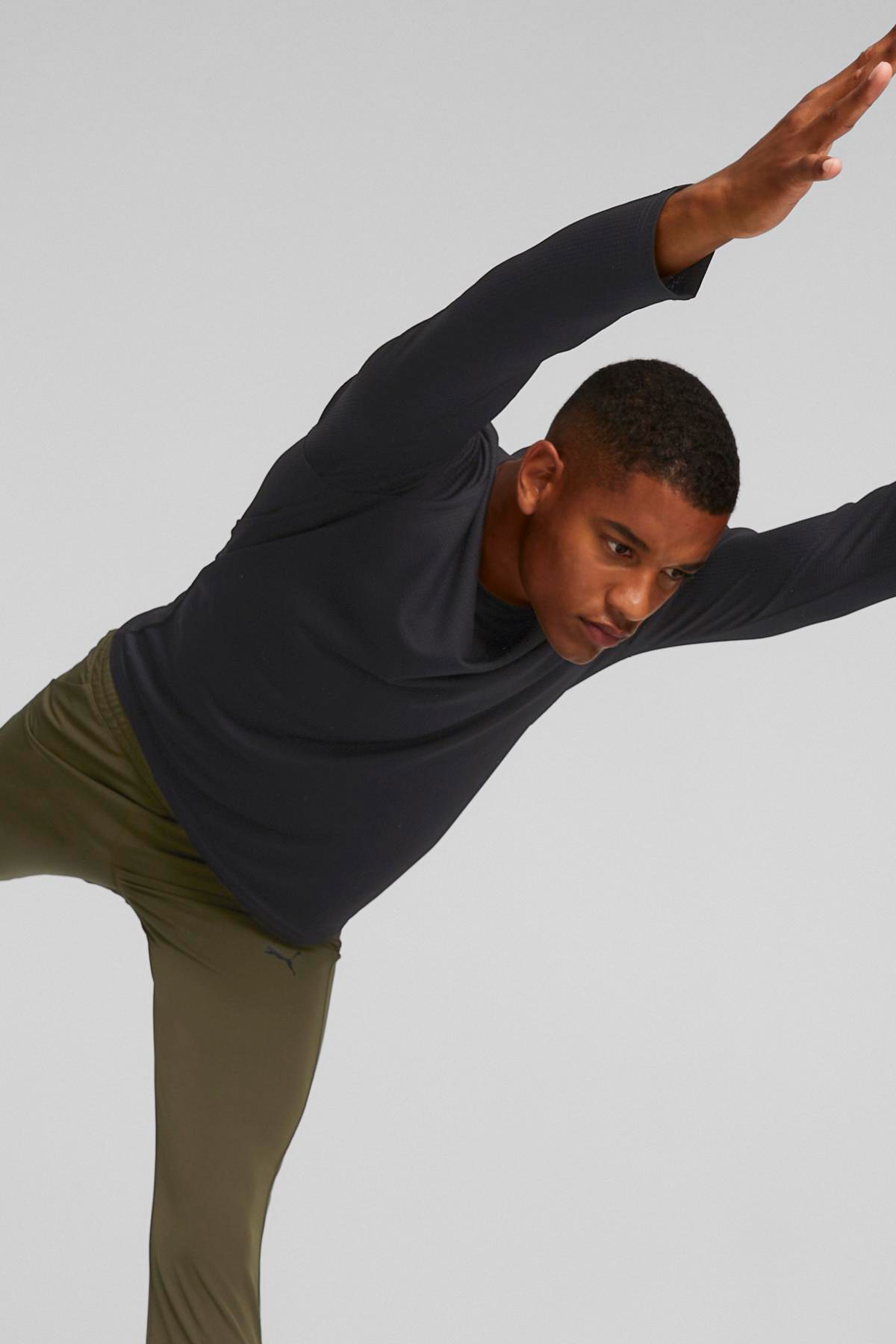 Puma Studio Waffle Erkek Tişört 52211701 Siyah