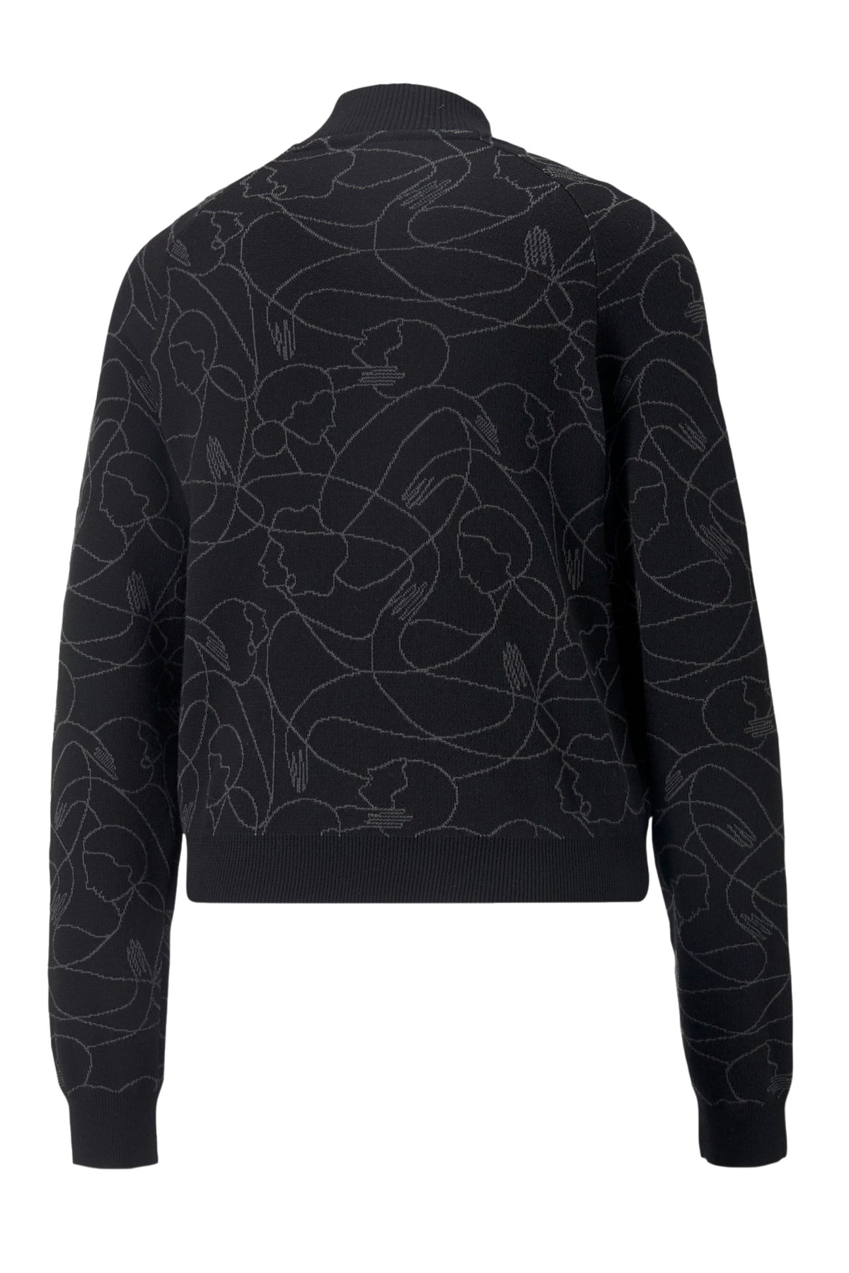 Puma X Maggie Knit Kadın Sweatshirt 52214601 Siyah