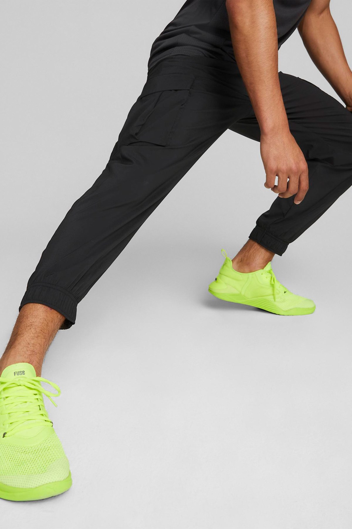 Puma Train Fav Woven Cargo Erkek Eşofman Altı 52235701 Siyah
