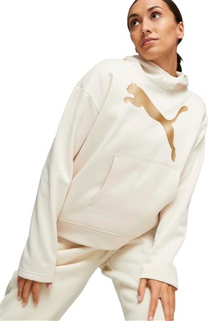 Puma Train Favorite Pwr Kadın Sweatshirt 52246687 Beyaz