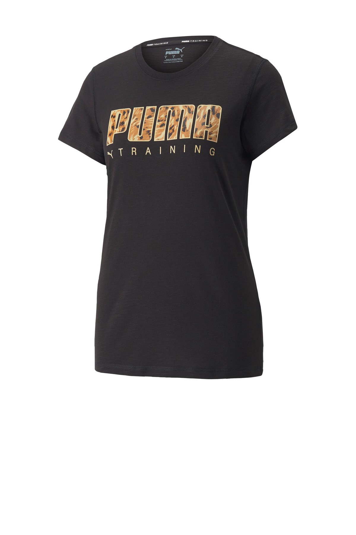 Puma Performance Logo Kadın Tişört 52251301 Siyah