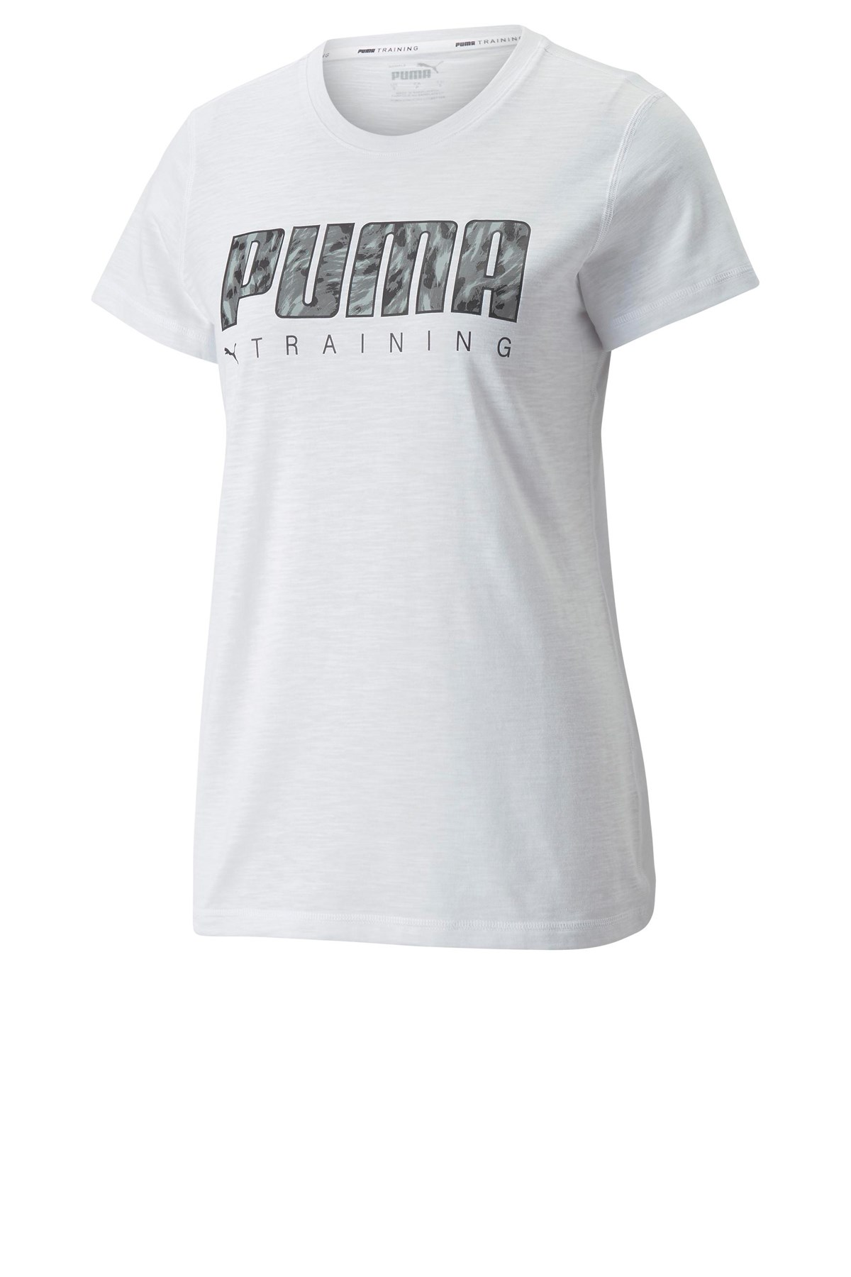 Puma Performance Logo Kadın Tişört 52251302 Beyaz
