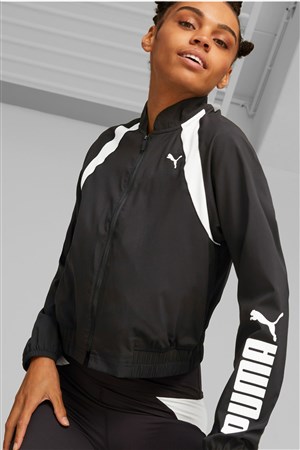 Puma Fit Woven Fashion Kadın Sweatshirt 52307301 Siyah