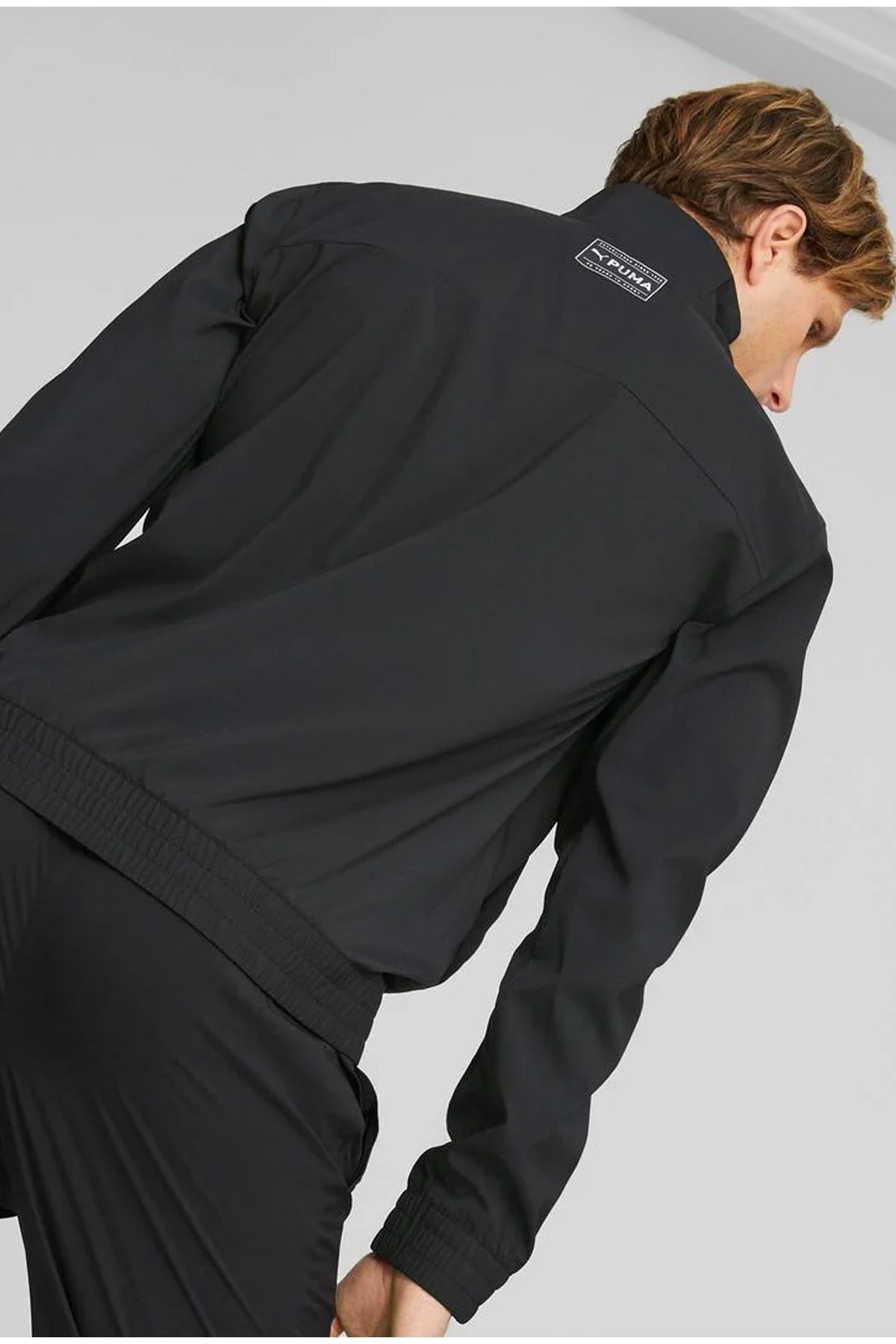Puma Fit Woven 1/2 Zip Erkek Sweatshirt 52310601 Siyah