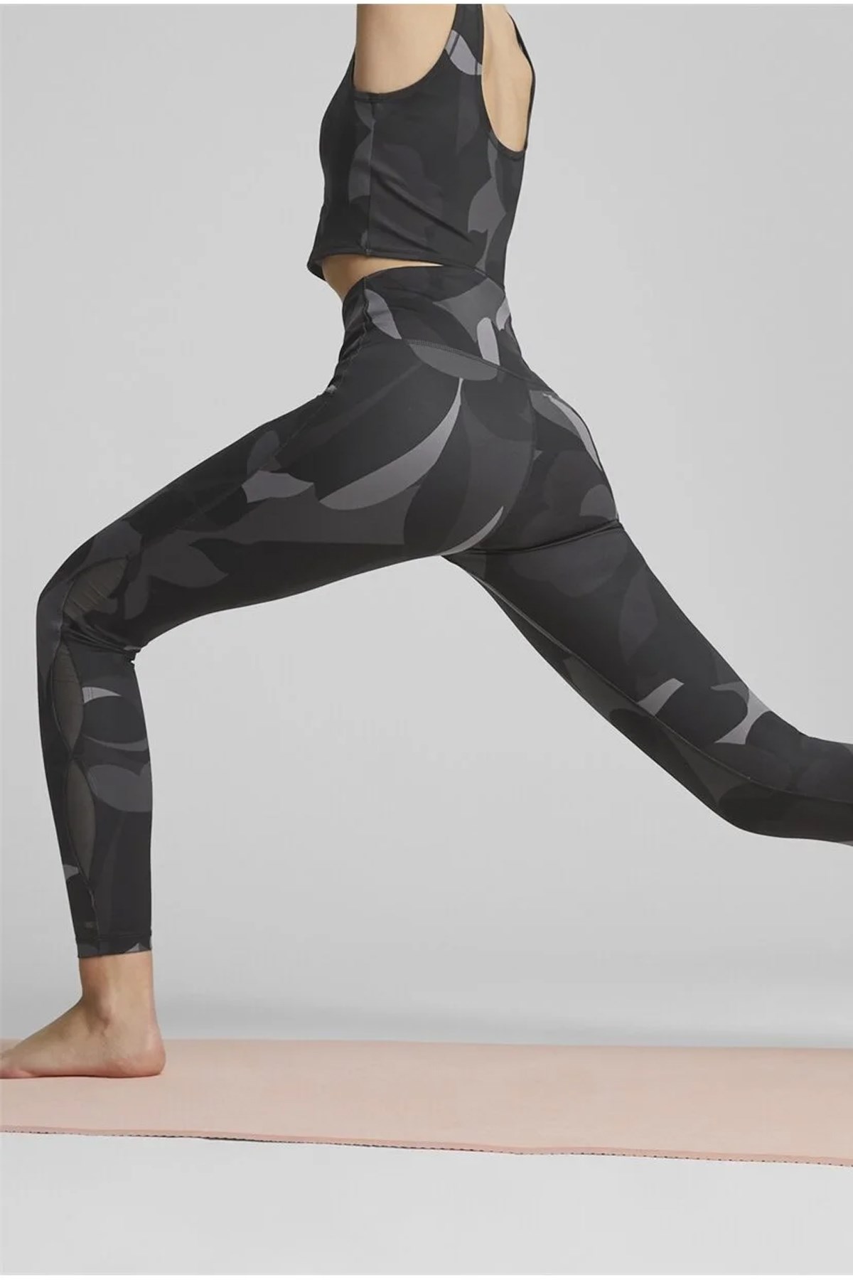 Puma Studio Aop Trend Kadın Tayt 52314451 Siyah