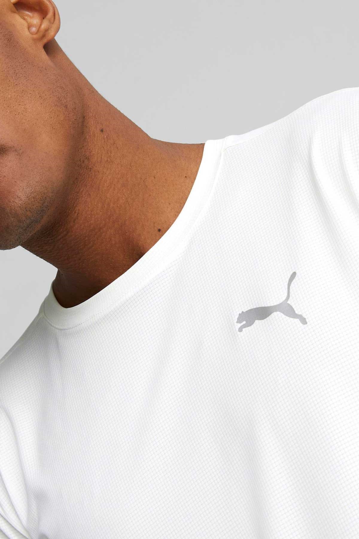 Puma Run Favorite Erkek Tişört 52315002 Beyaz