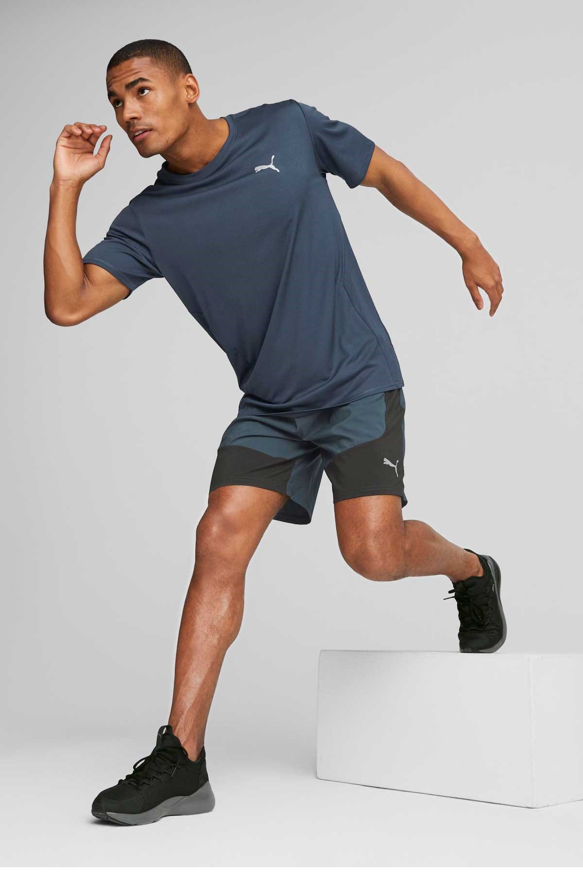 Puma Run Favorite Erkek Tişört 52315016 Mavi