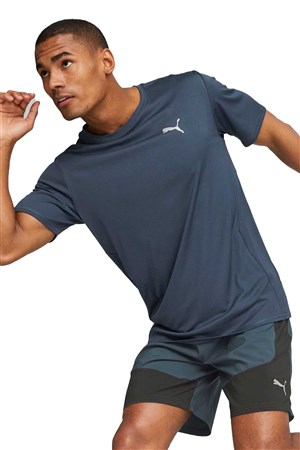 Puma Run Favorite Erkek Tişört 52315016 Mavi