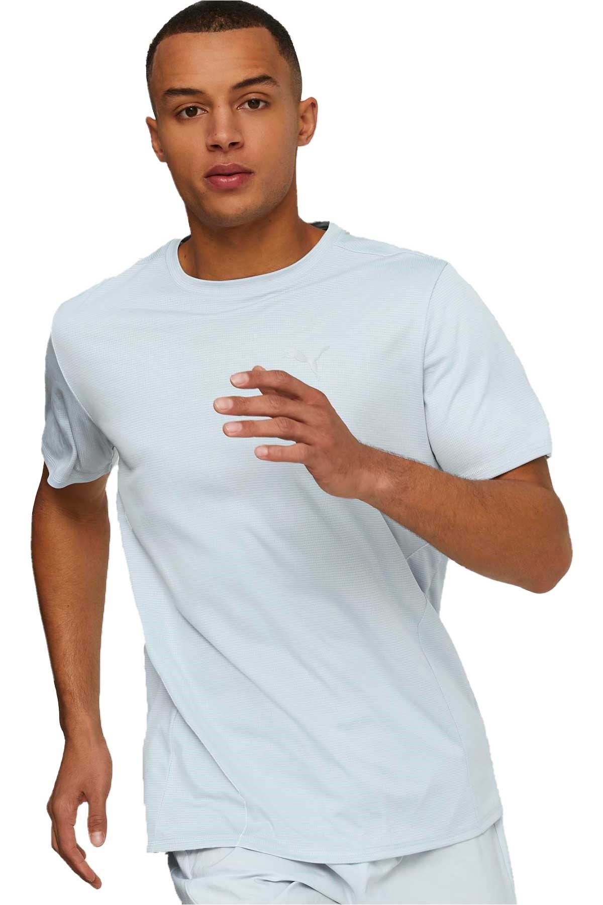 Puma Run Favorite Erkek Tişört 52315080 Gri