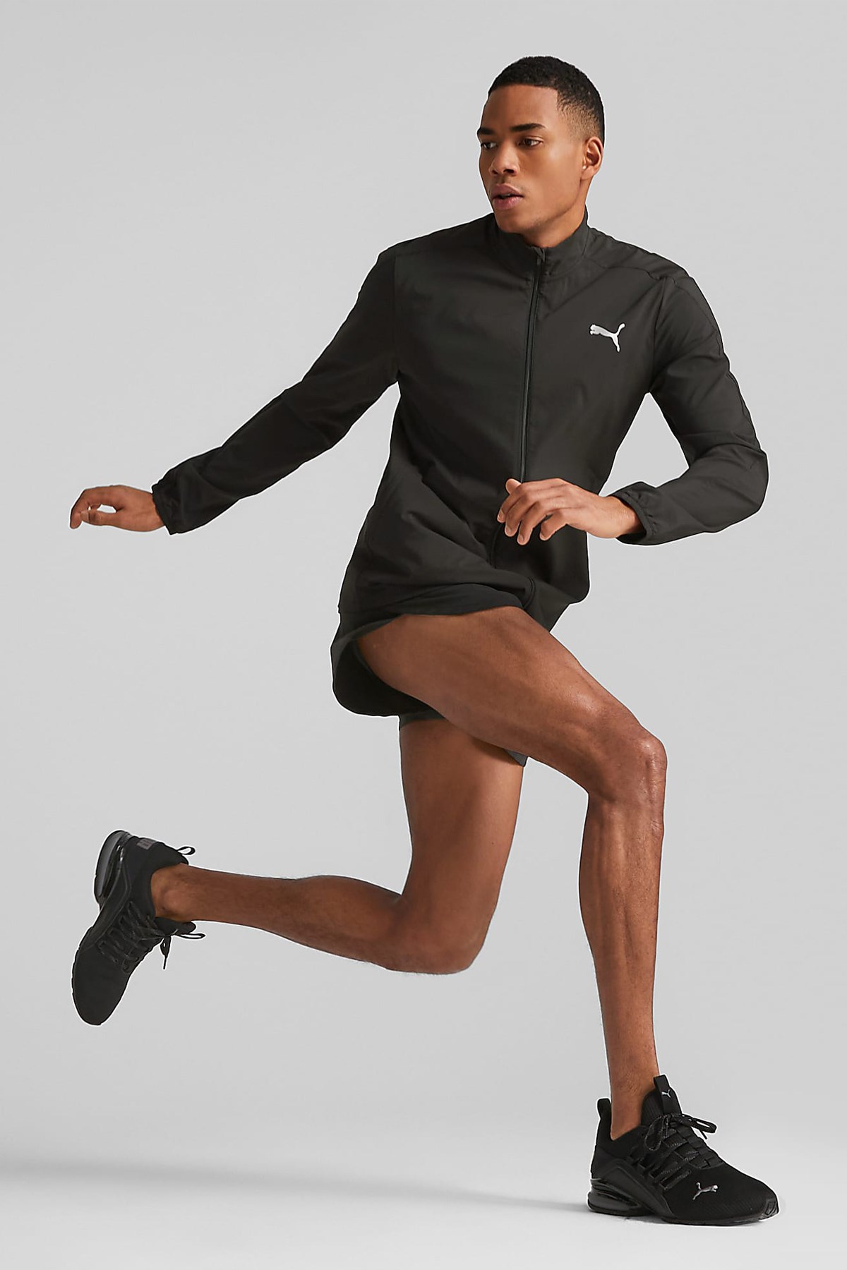 Puma Run Favorite Erkek Sweatshirt 52315501 Siyah