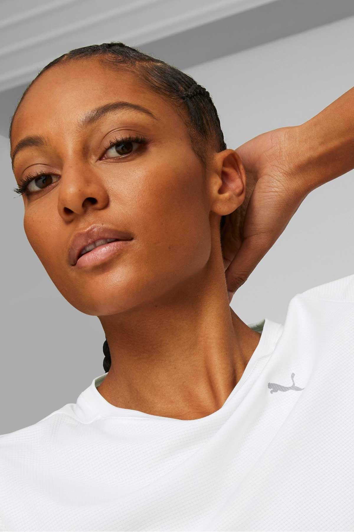 Puma Run Favorite Kadın Tişört 52316602 Beyaz