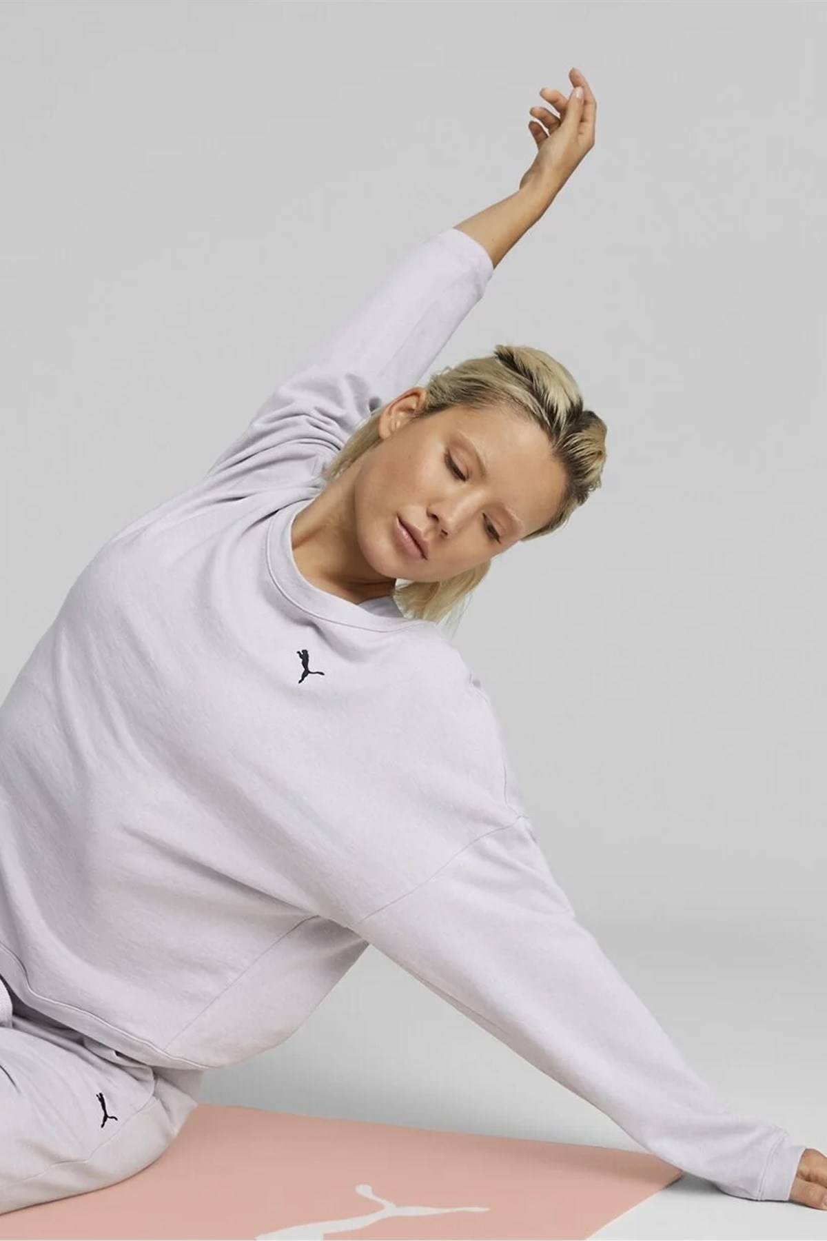 Puma Studio Ft Sweatshirt Kadın Sweatshirt 52316768 Mor