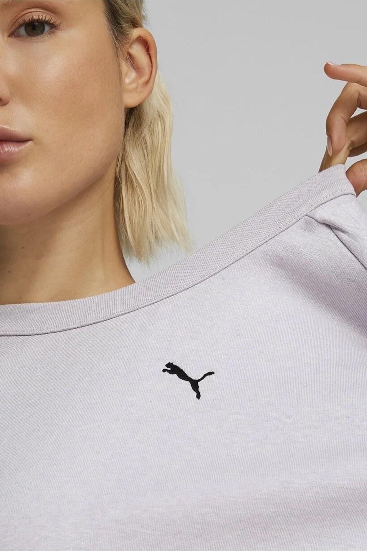 Puma Studio Ft Sweatshirt Kadın Sweatshirt 52316768 Mor