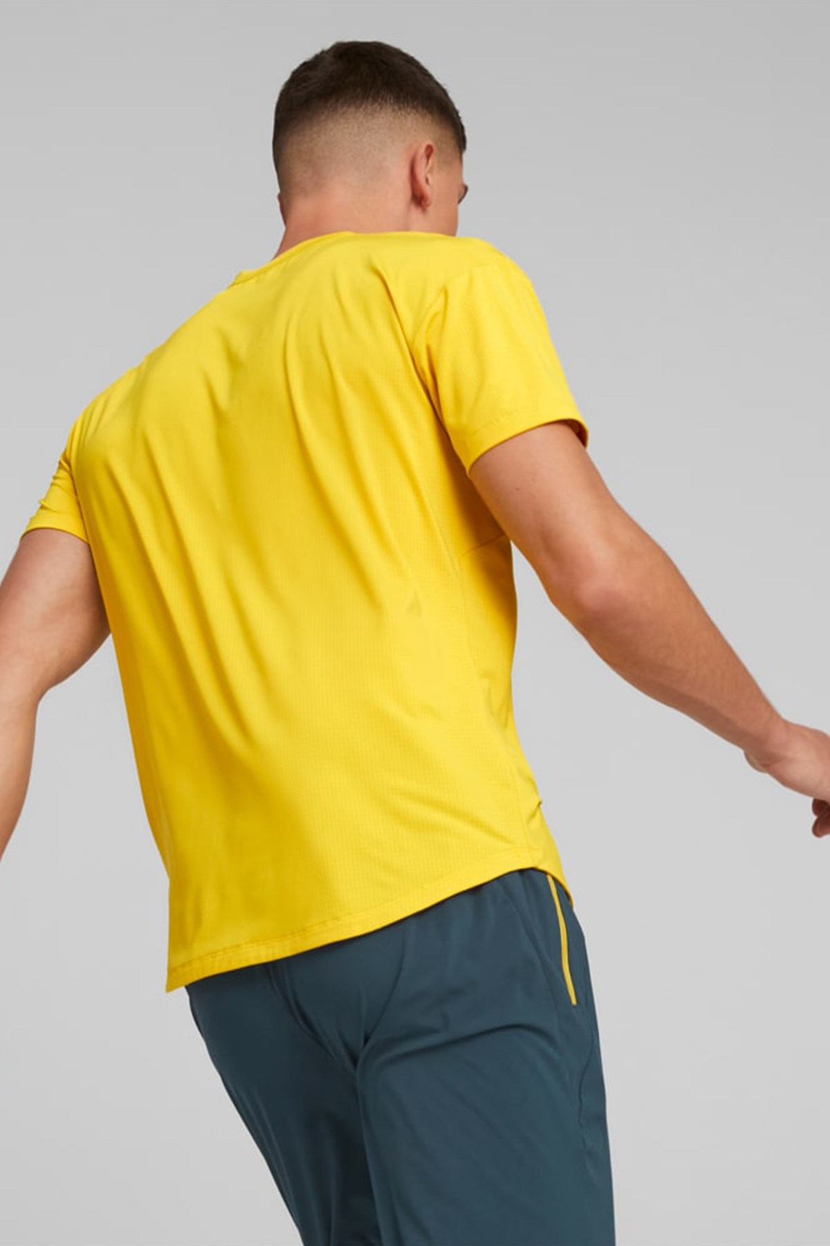 Puma First Mile Commercial Erkek Tişört 52322741 Sarı