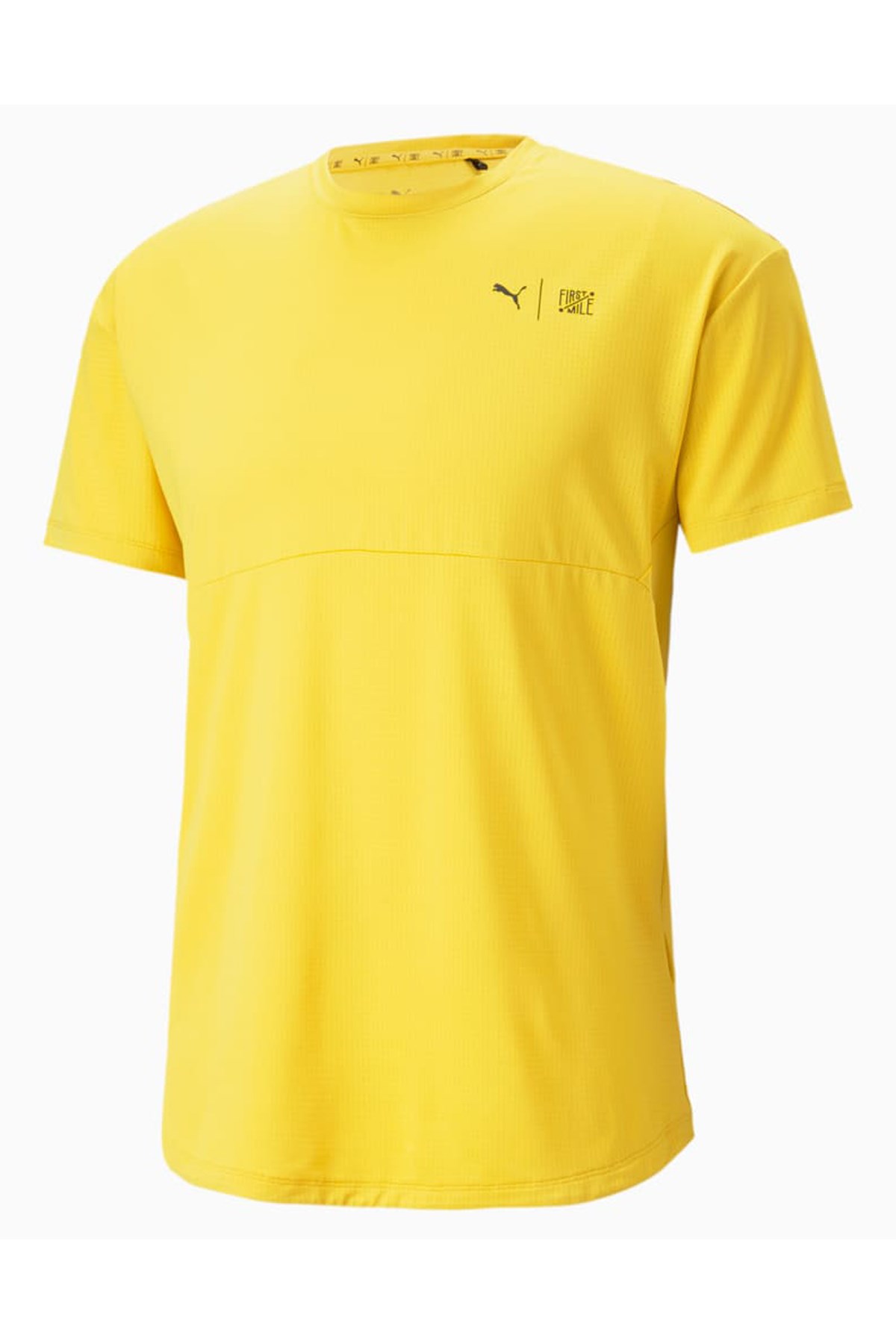 Puma First Mile Commercial Erkek Tişört 52322741 Sarı