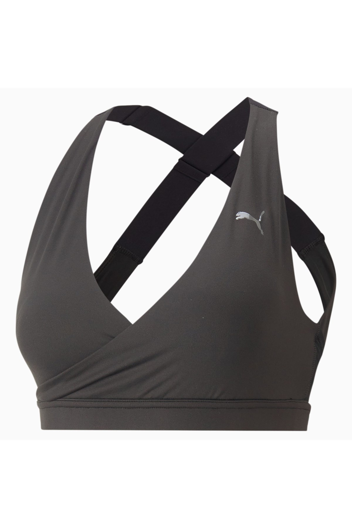 Puma Mid impact Yogini Cross Kadın Bra 52326001 Siyah