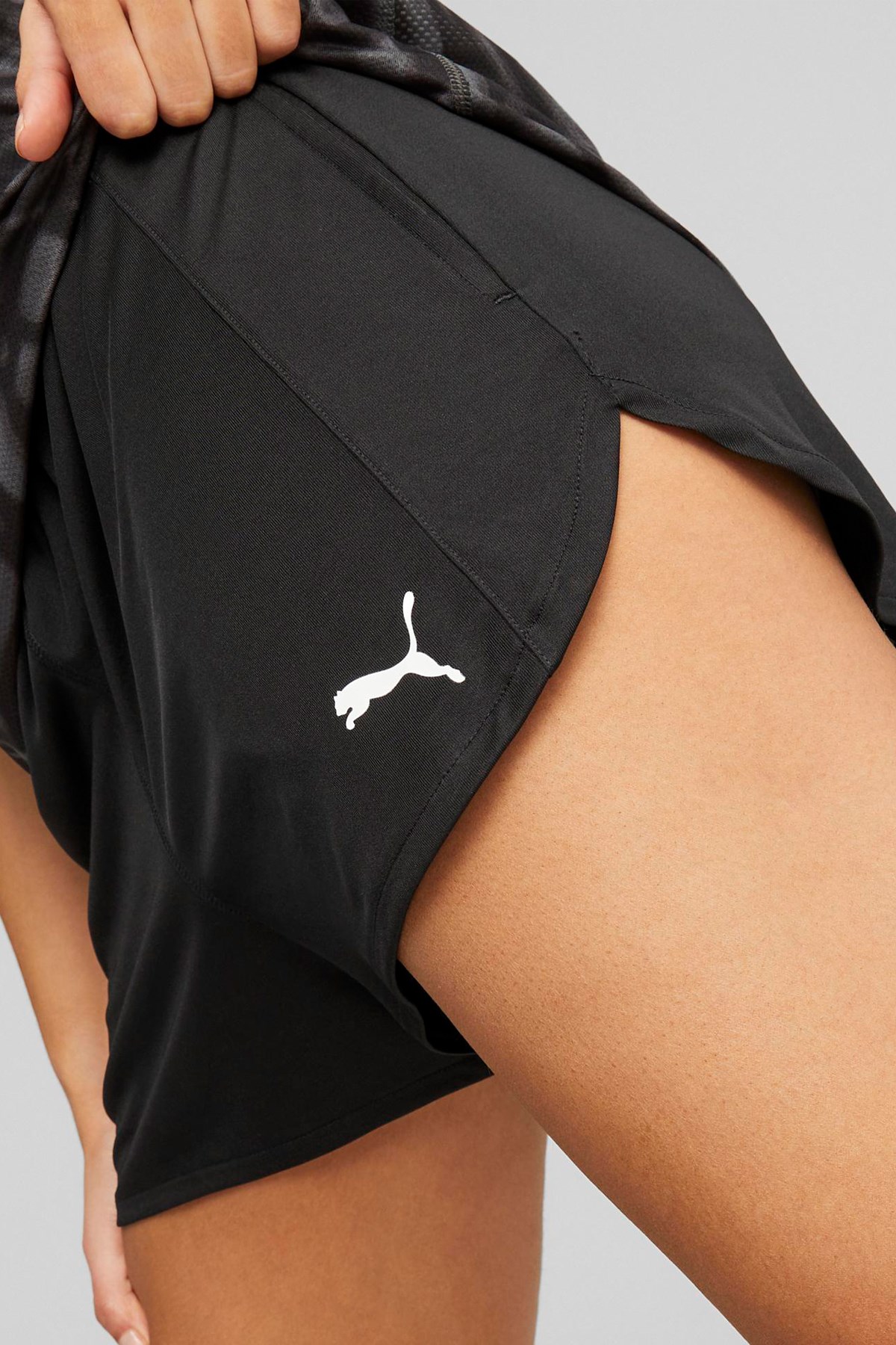 Puma Train All Day Knit Kadın Şort 52338301 Siyah