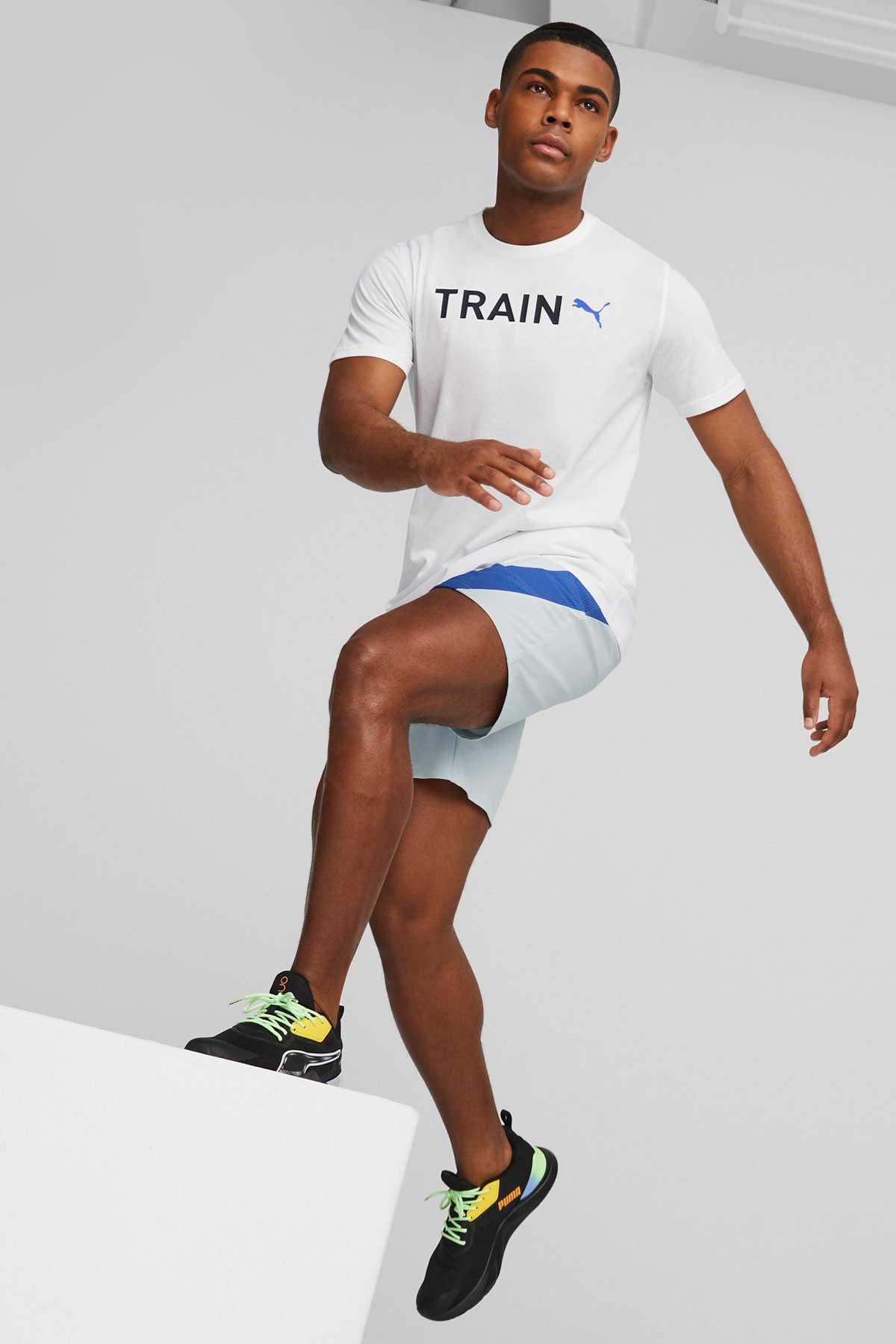 Puma Graphic Erkek Tişört 52341402 Beyaz