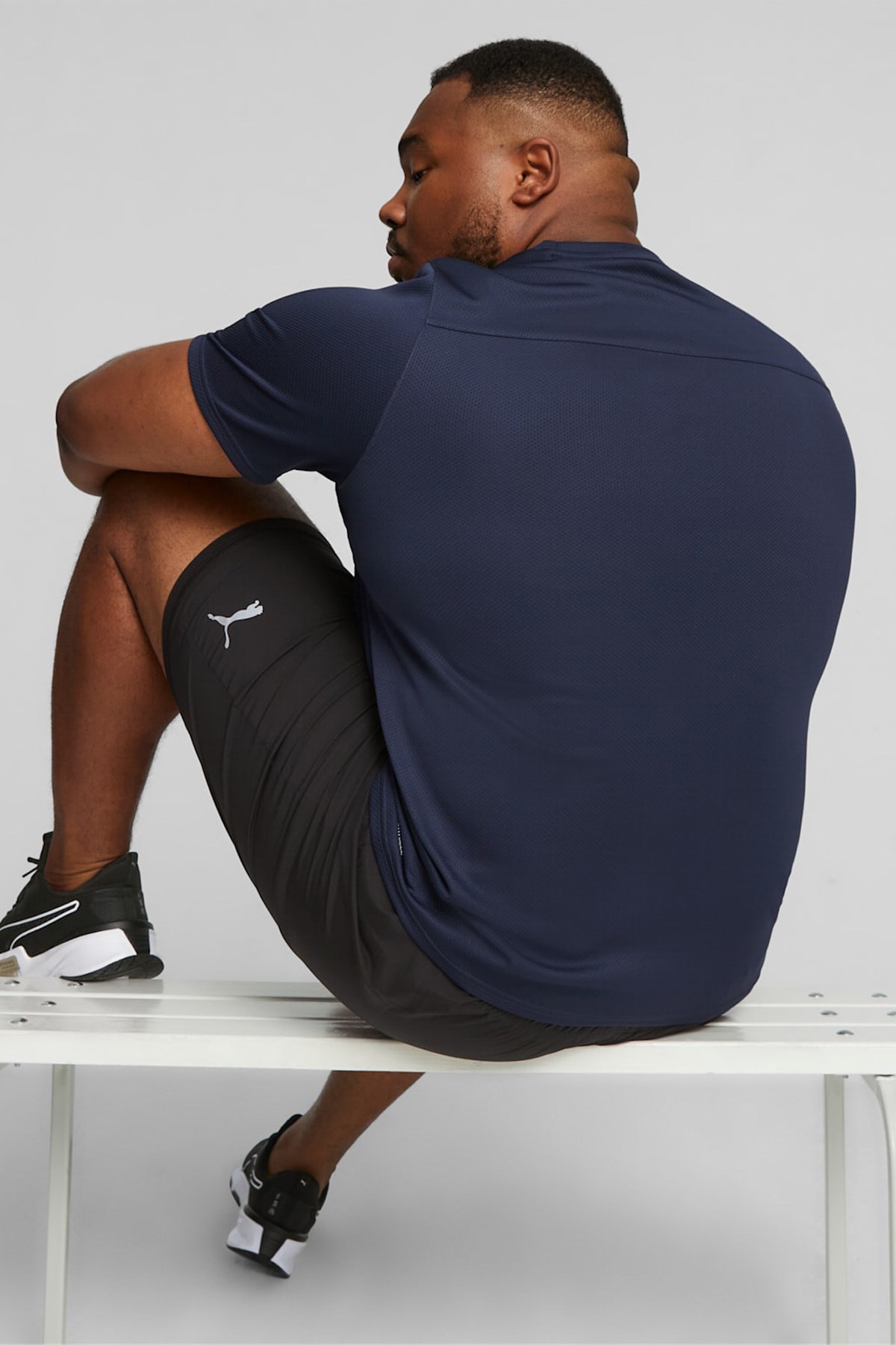 Puma Fit Ultrabreathe Erkek Tişört 52384106 Lacivert