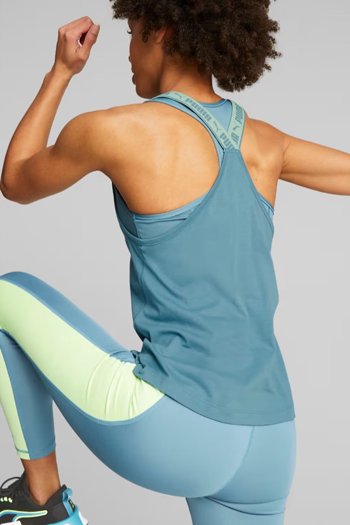Puma Strong Tank Kadın Spor Atlet 52387548 Mavi