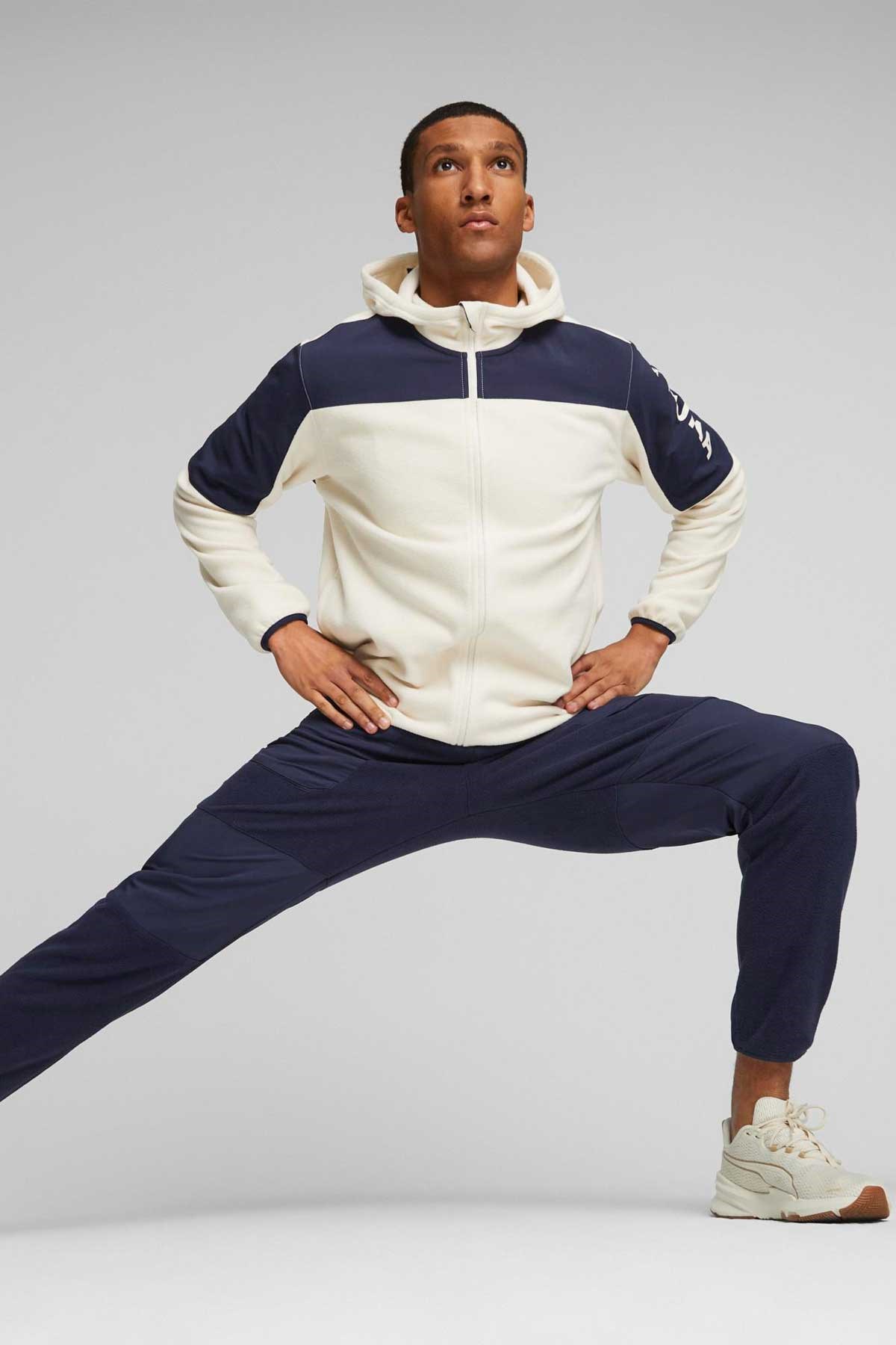 Puma Fit Hybrid Polar Erkek Sweatshirt 52389187 Beyaz