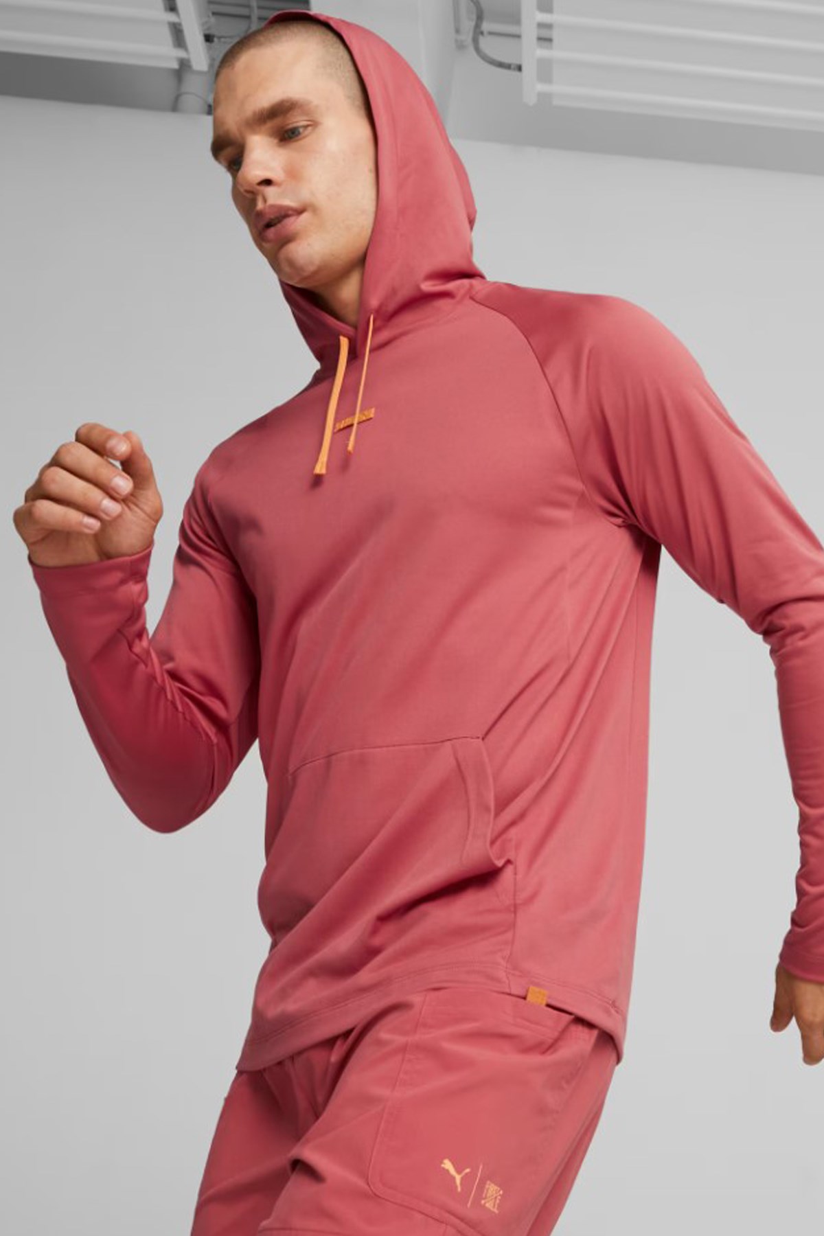 Puma First Mile Mid Layer Erkek Sweatshirt 52392221 Kırmızı