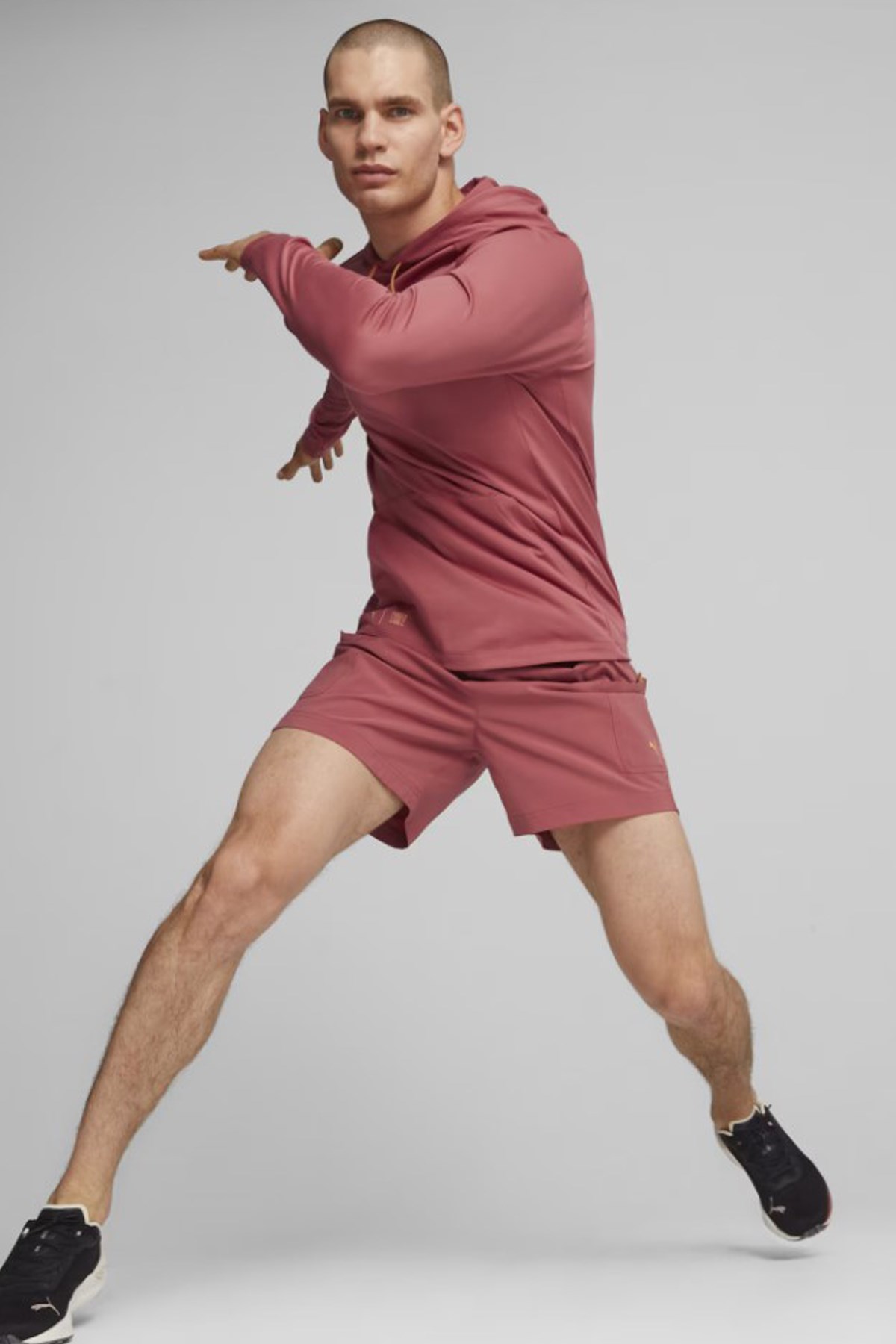 Puma First Mile Mid Layer Erkek Sweatshirt 52392221 Kırmızı