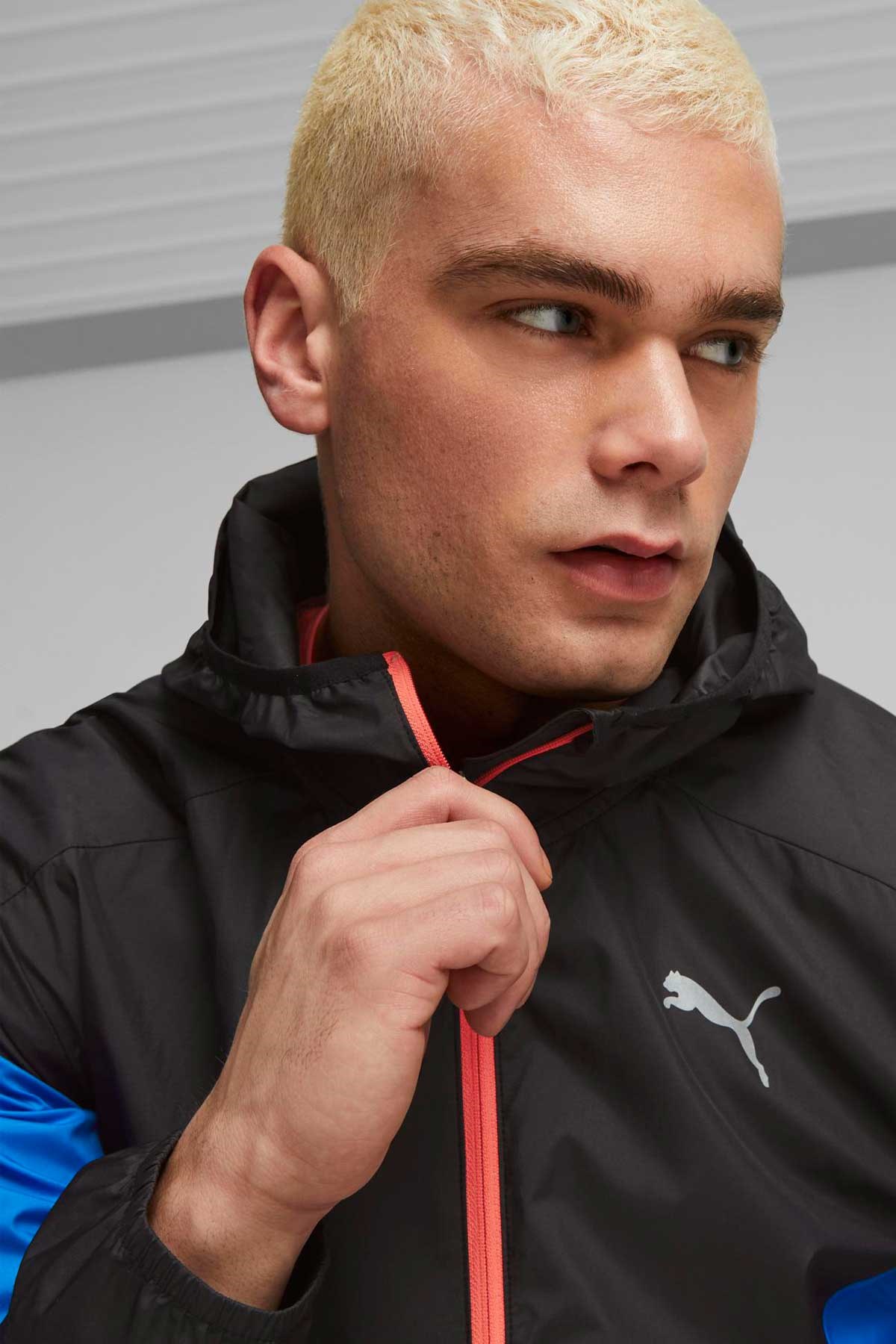 Puma Run Lightweight Erkek Sweatshirt 52404151 Siyah