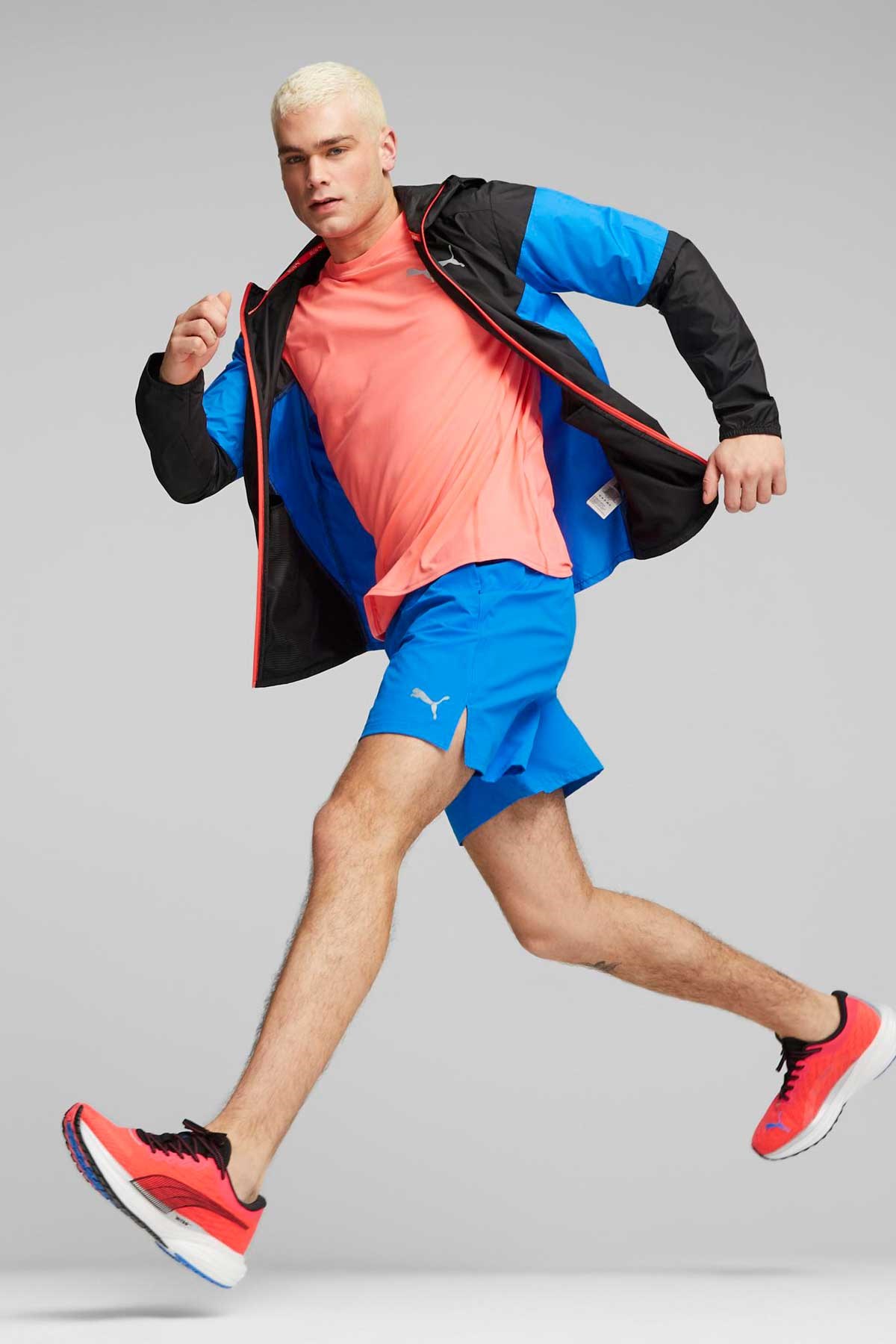 Puma Run Lightweight Erkek Sweatshirt 52404151 Siyah