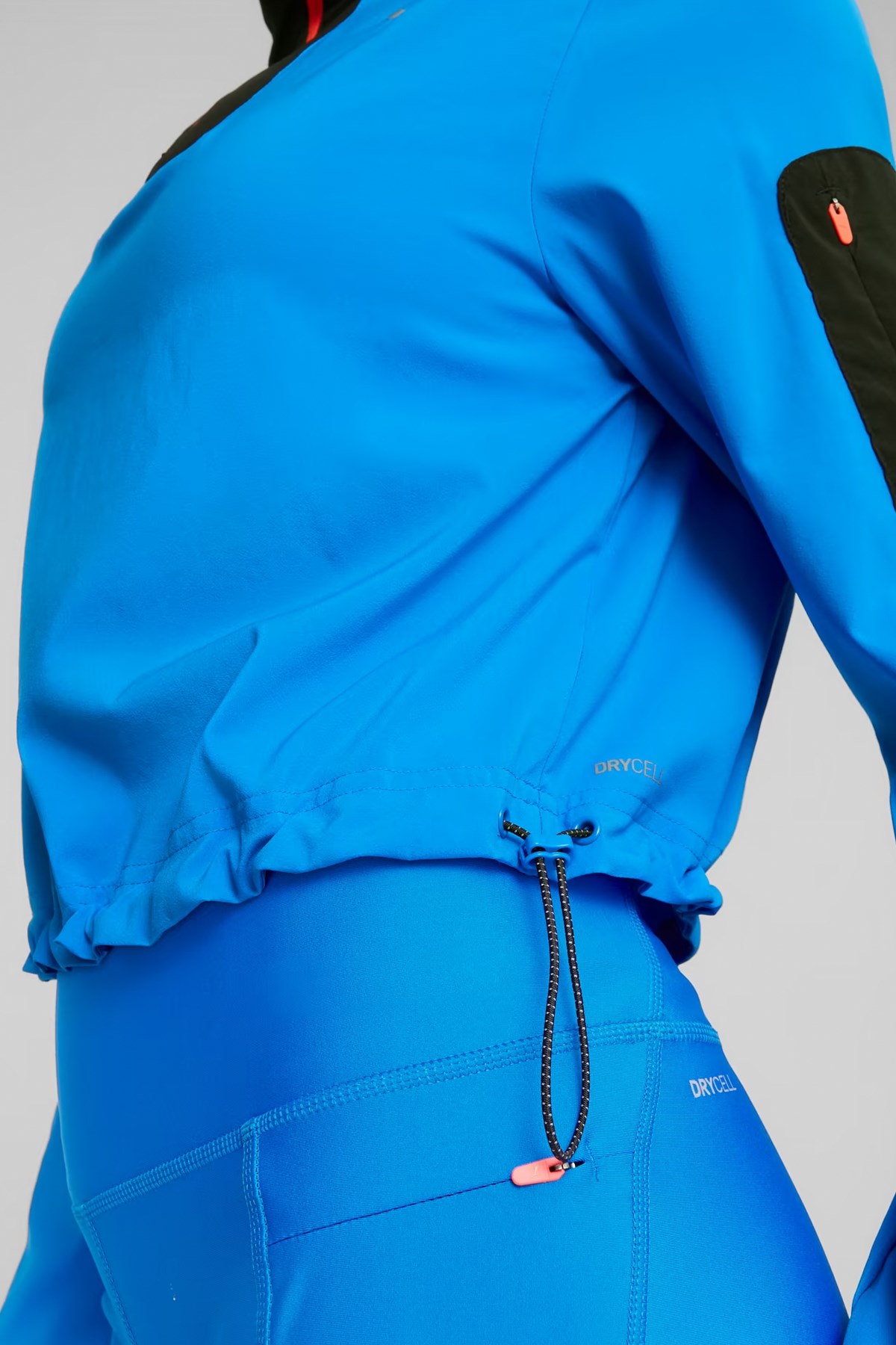 Puma Run Lightweight 1/2 Zip Kadın Sweatshirt 52405146 Mavi