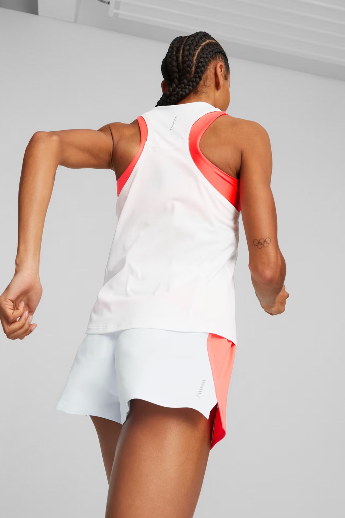Puma Run Cloudspun Kadın Spor Atlet 52405302 Beyaz
