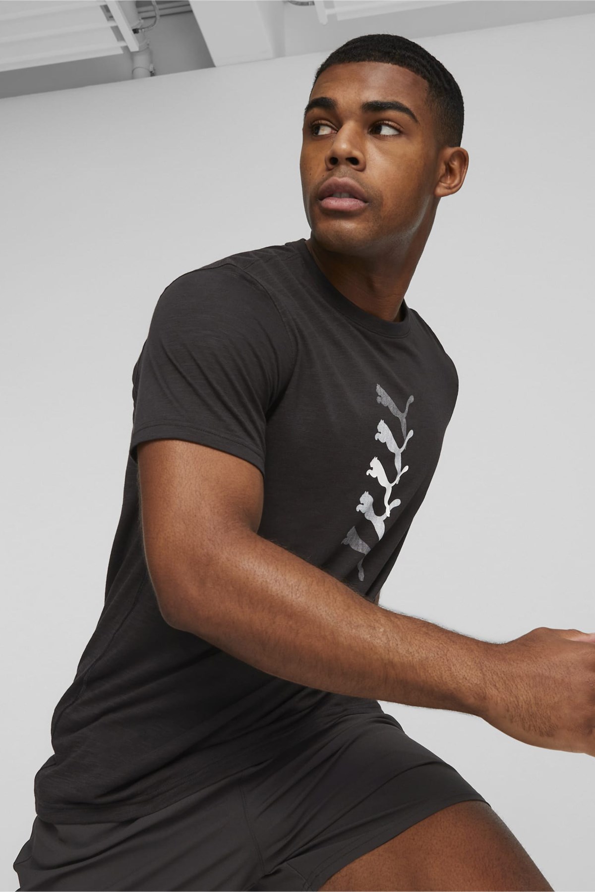 Puma Fit Erkek Tişört 52419801 Siyah