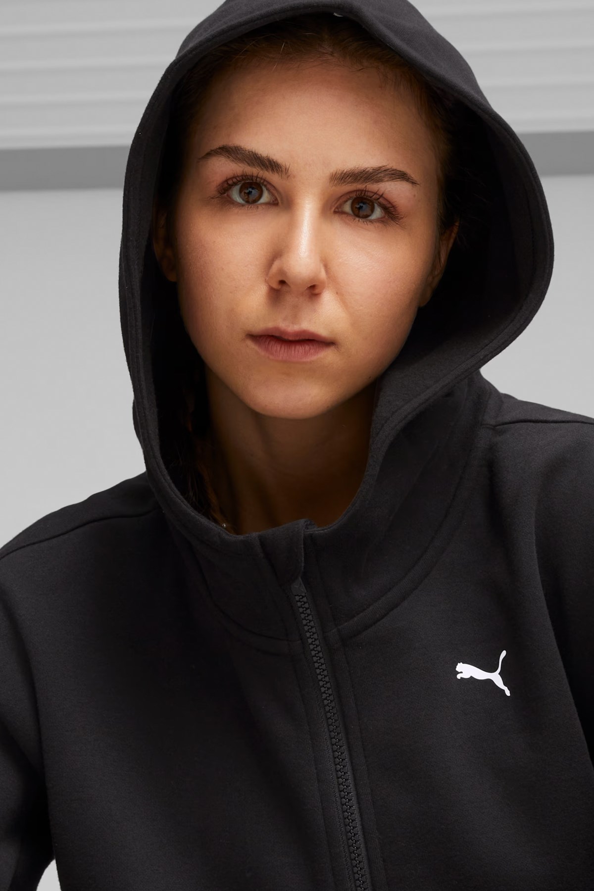 Puma Train Favorite Fleece Fz Kadın Sweatshirt 52423301 Siyah