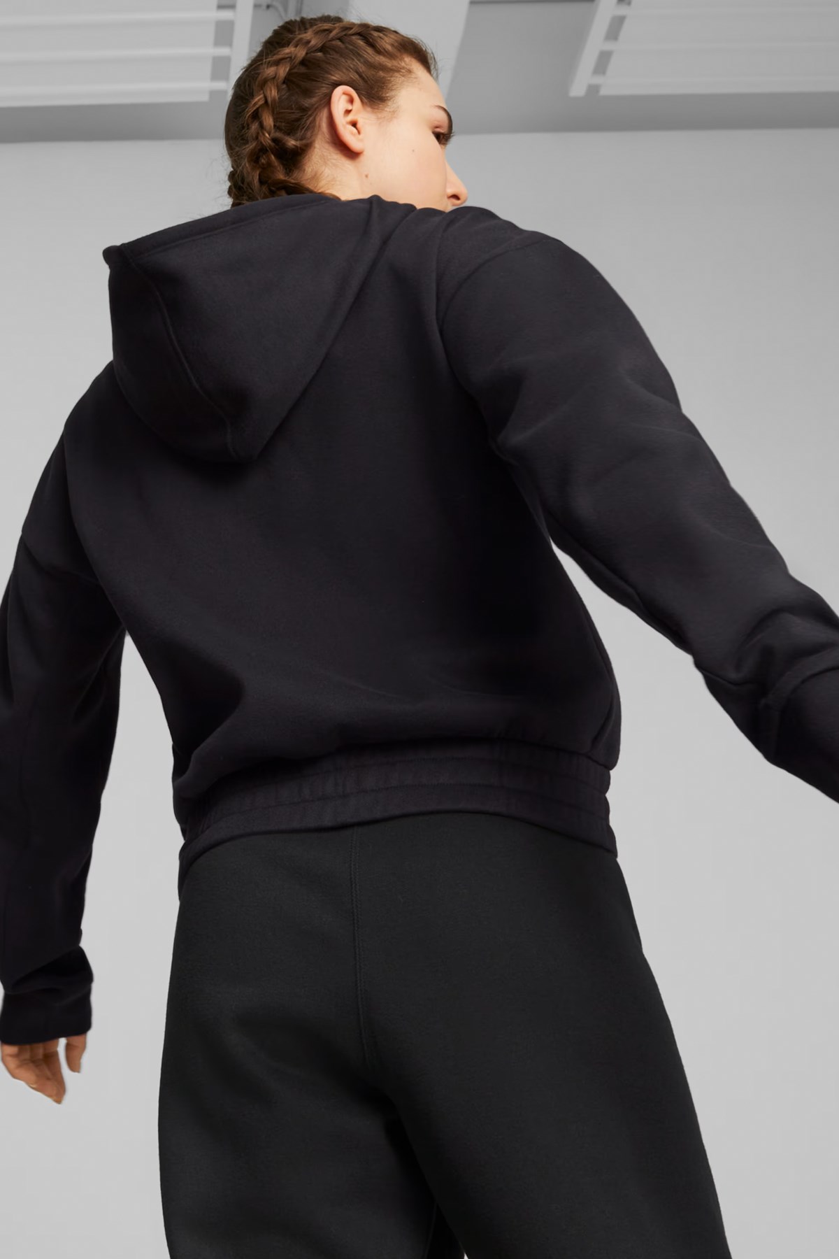 Puma Train Favorite Fleece Fz Kadın Sweatshirt 52423301 Siyah