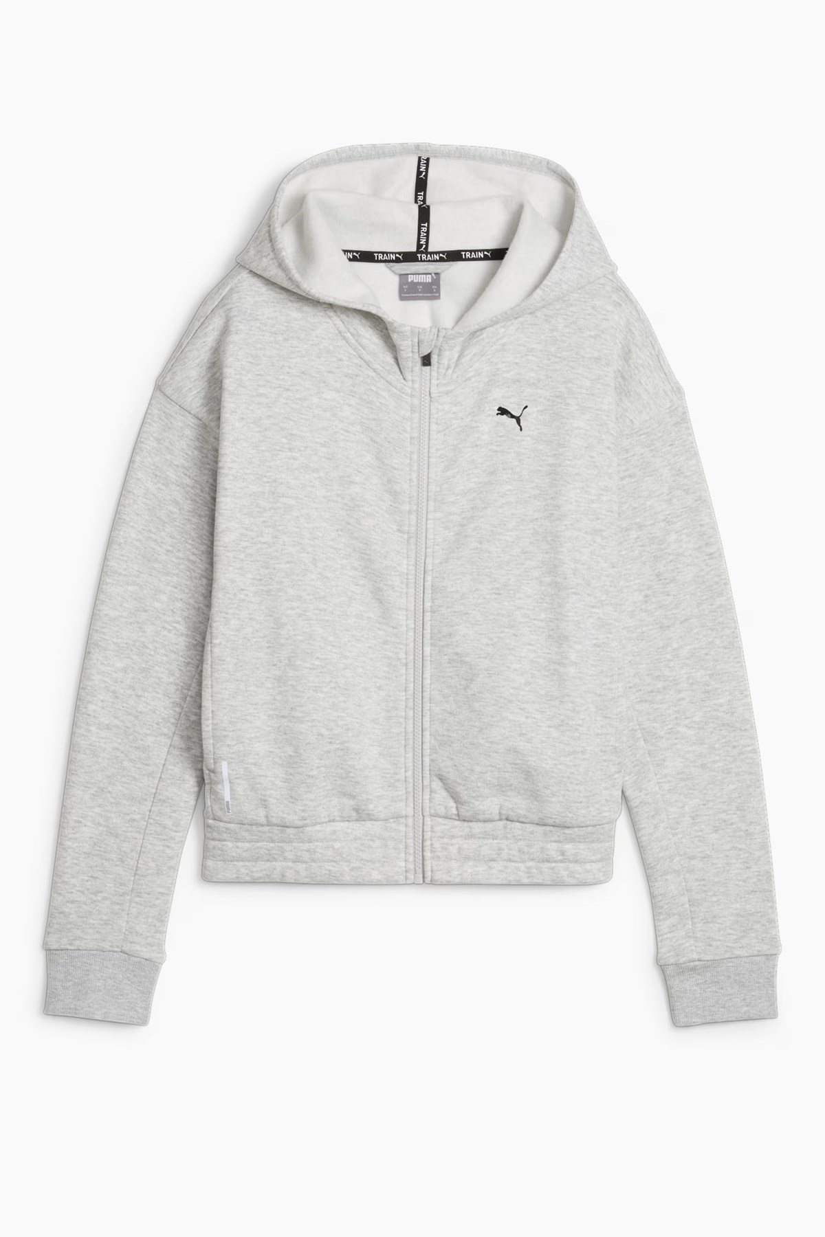 Puma Train Favorite Fleece Fz Kadın Sweatshirt 52423304 Gri