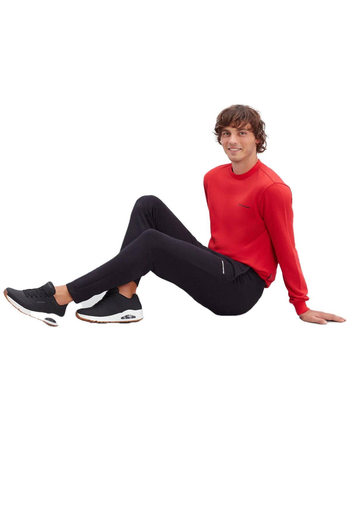 Skechers Uno-Stand On Air Erkek Spor Ayakkabı 52458 BLK Siyah