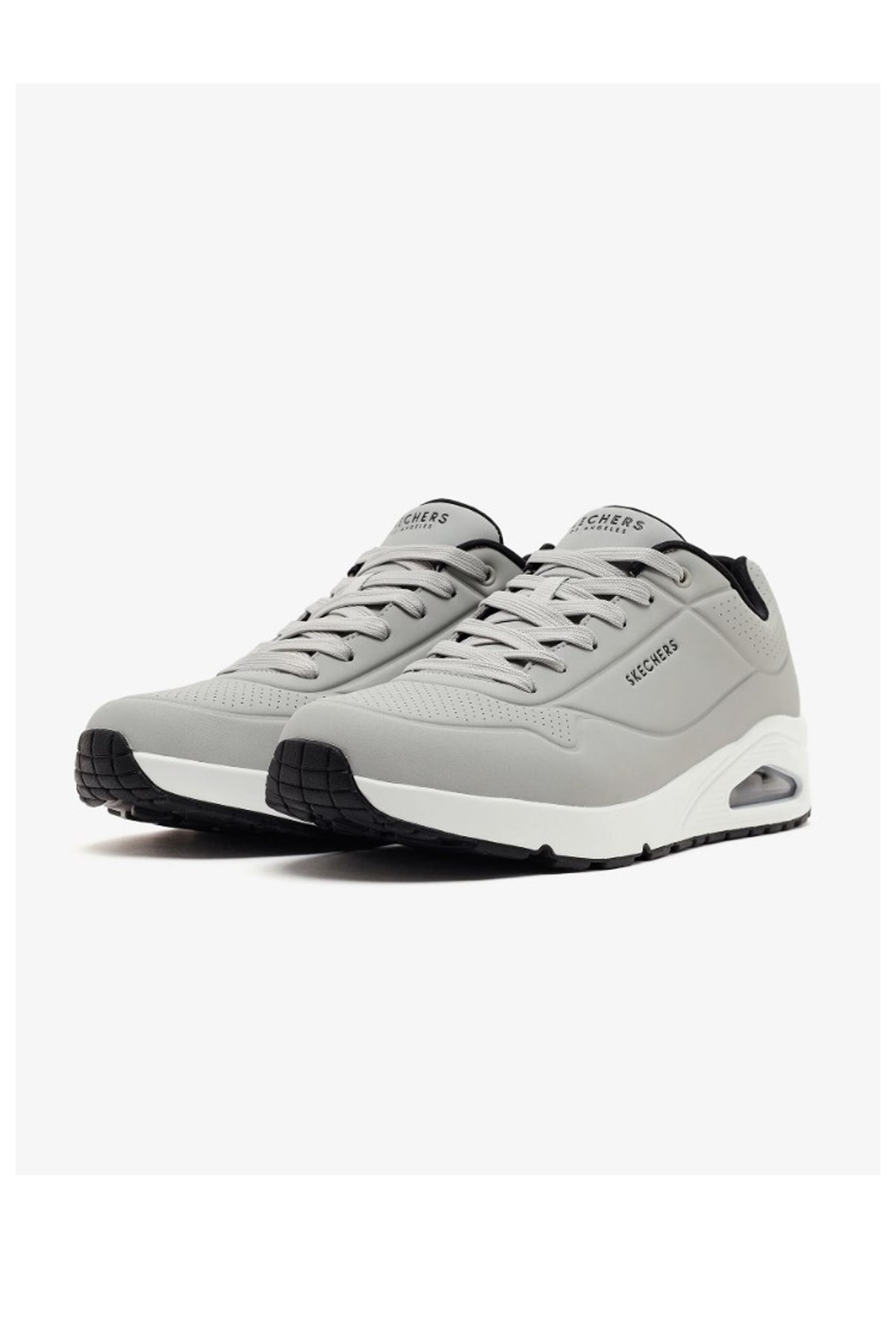Skechers Uno-Stand On Air Erkek Spor Ayakkabı 52458 LGBK Gri