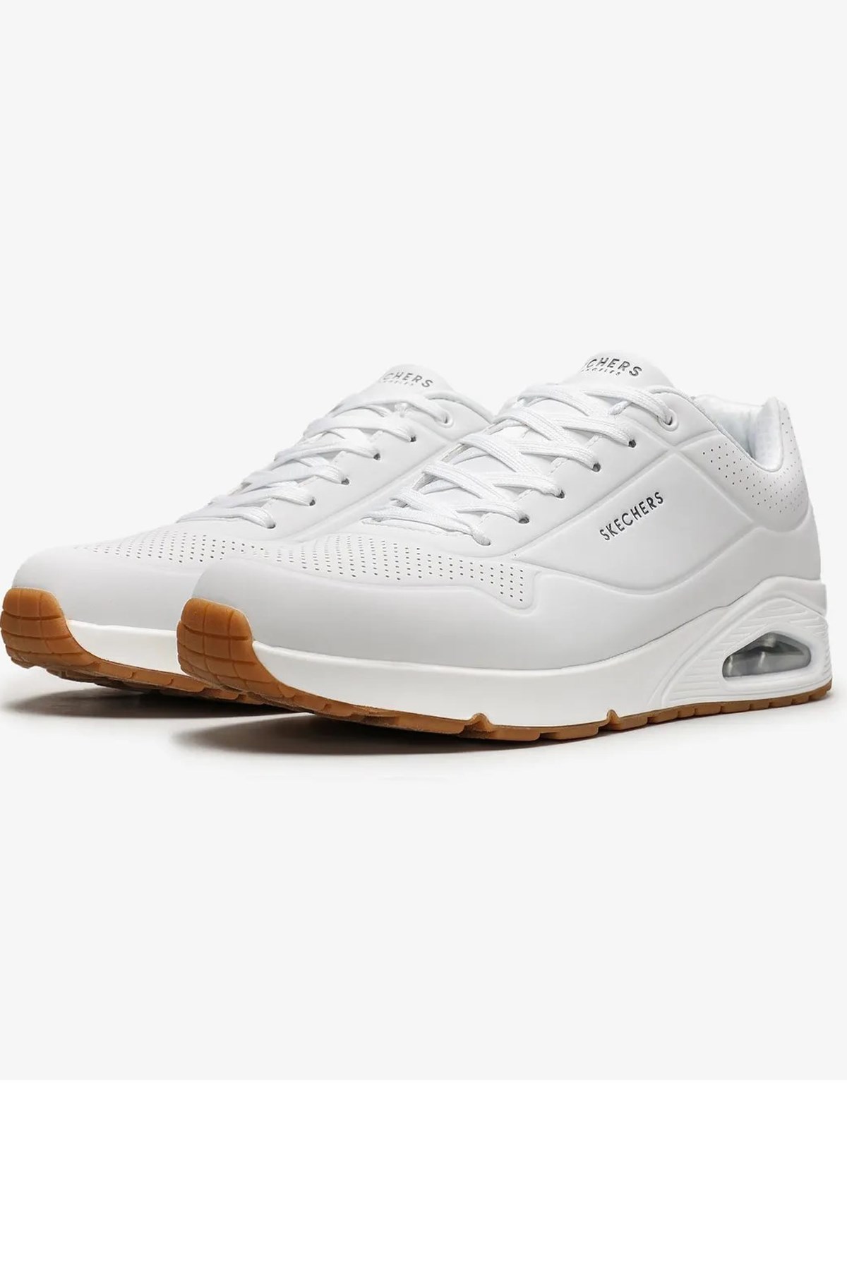 Skechers Uno-Stand On Air Erkek Spor Ayakkabı 52458 WHT Beyaz