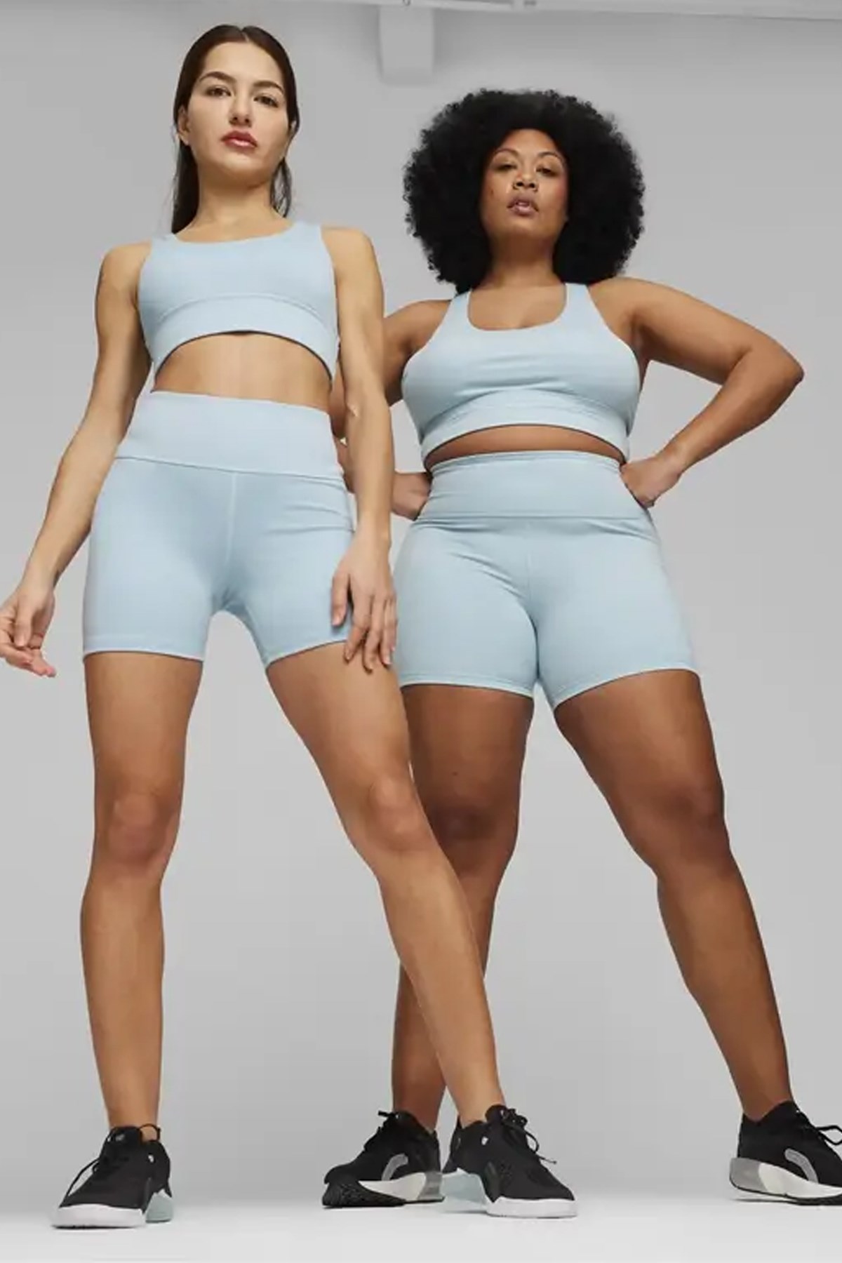 Puma Fıt Hw 5  Tıght Kadın Kısa Tayt 52480422 Mavi