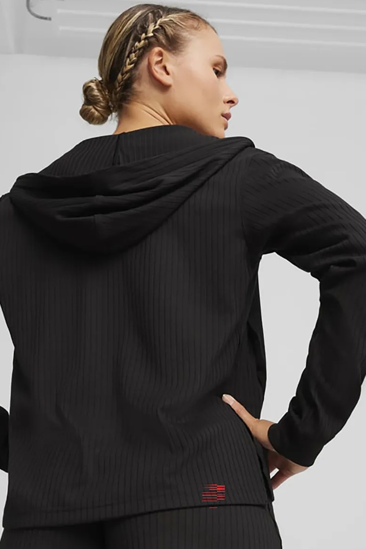 Puma Unwınd Hoody Kadın Fermuarlı Sweat 52484001 Siyah