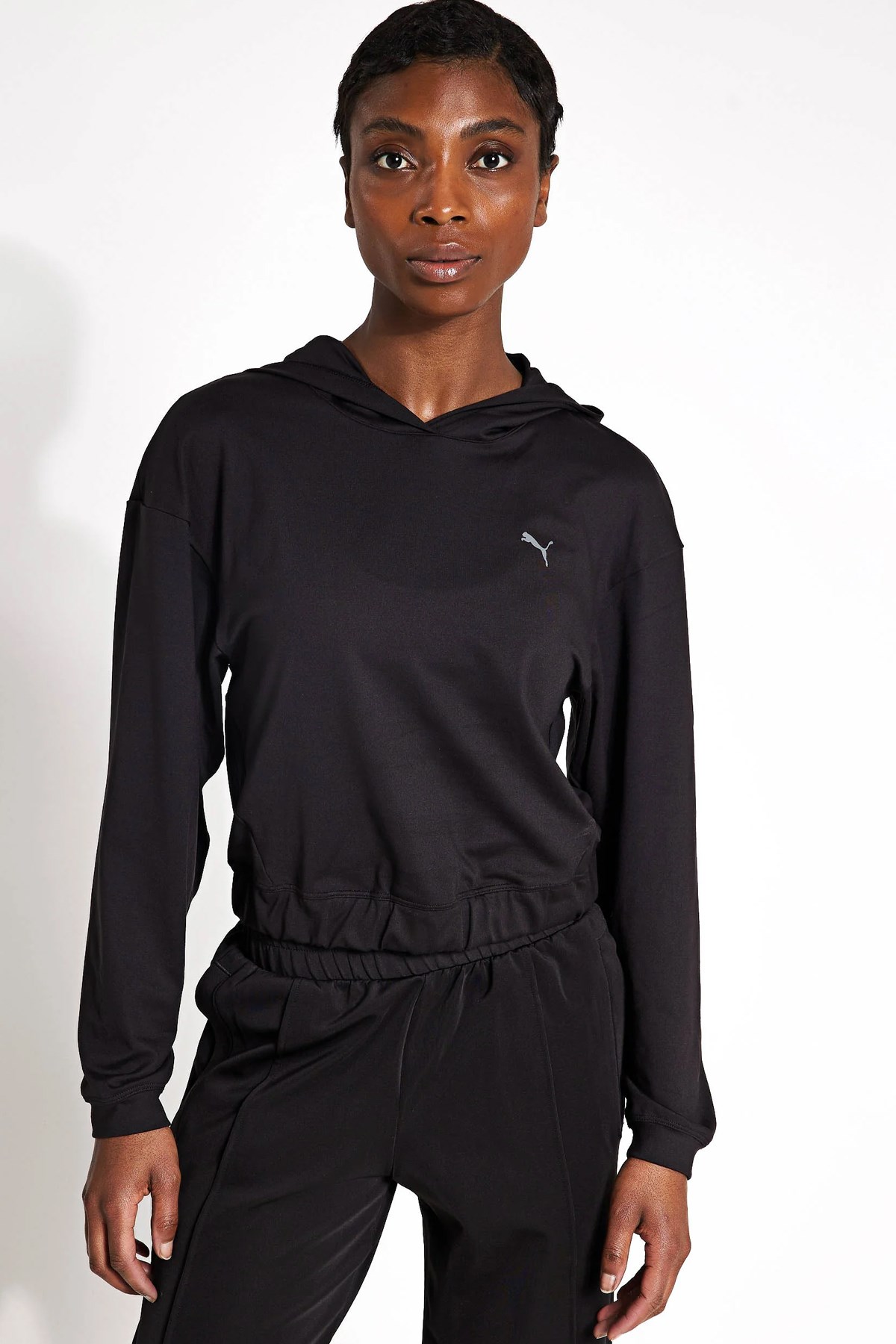 Puma Studio Foundations Kadın Sweatshirt 52484801 Siyah