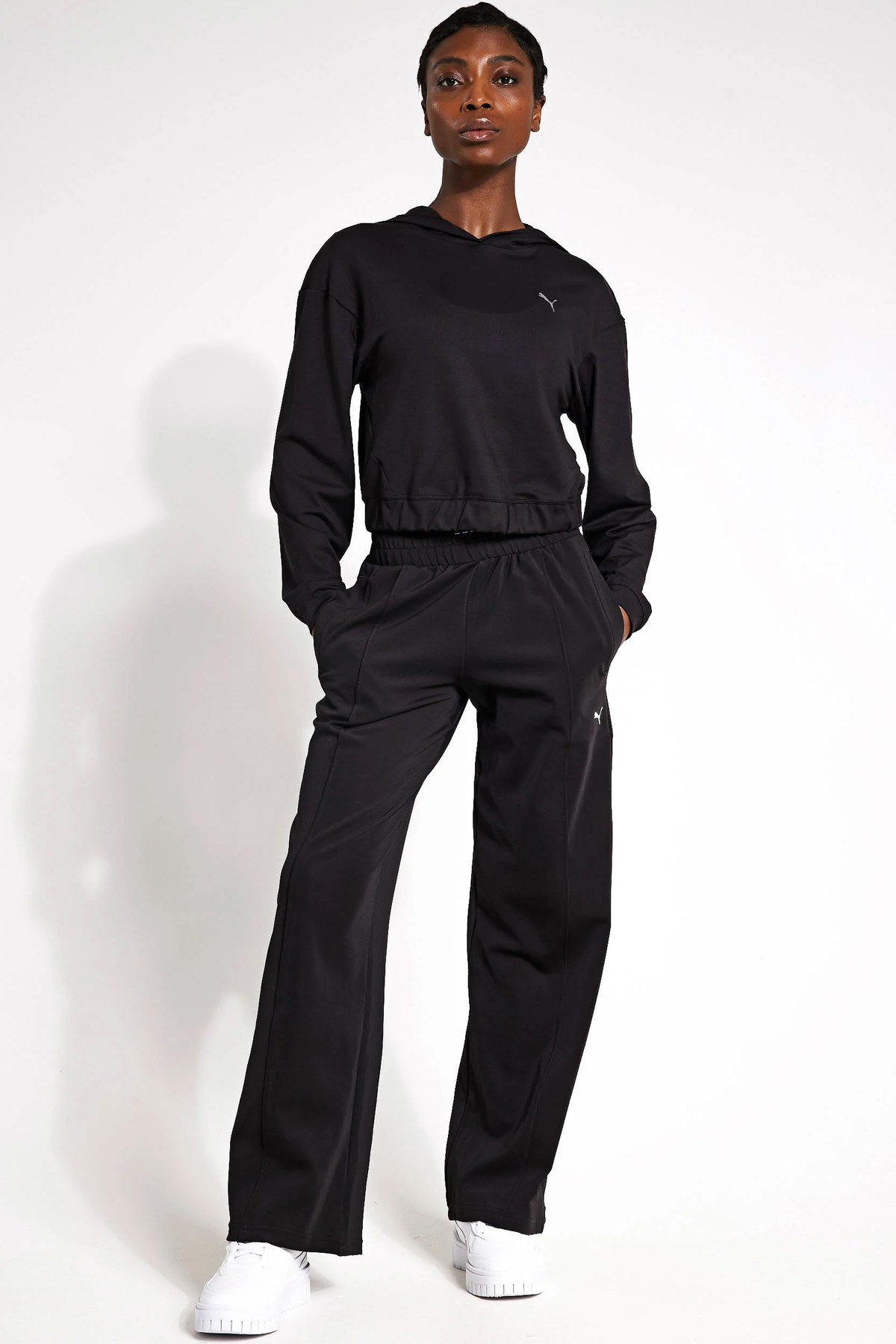 Puma Studio Foundations Kadın Sweatshirt 52484801 Siyah