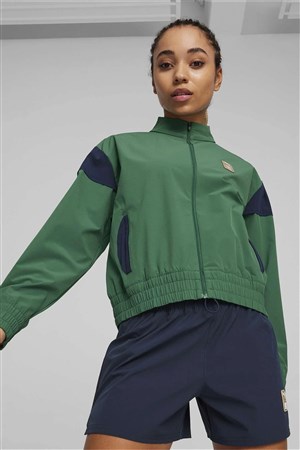 Puma W First Mile Kadın Sweatshirt 52498137 Yeşil