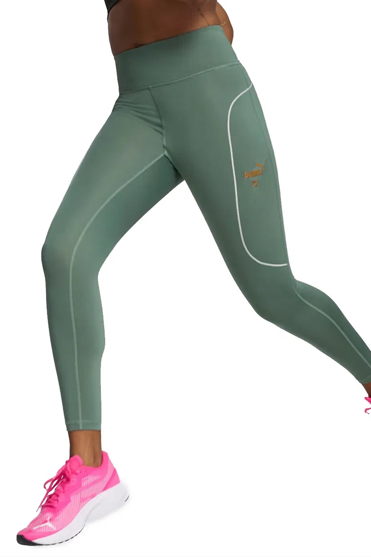 Puma W First Mile 7/8 Kadın FitnesTayt 52498344 Yeşil