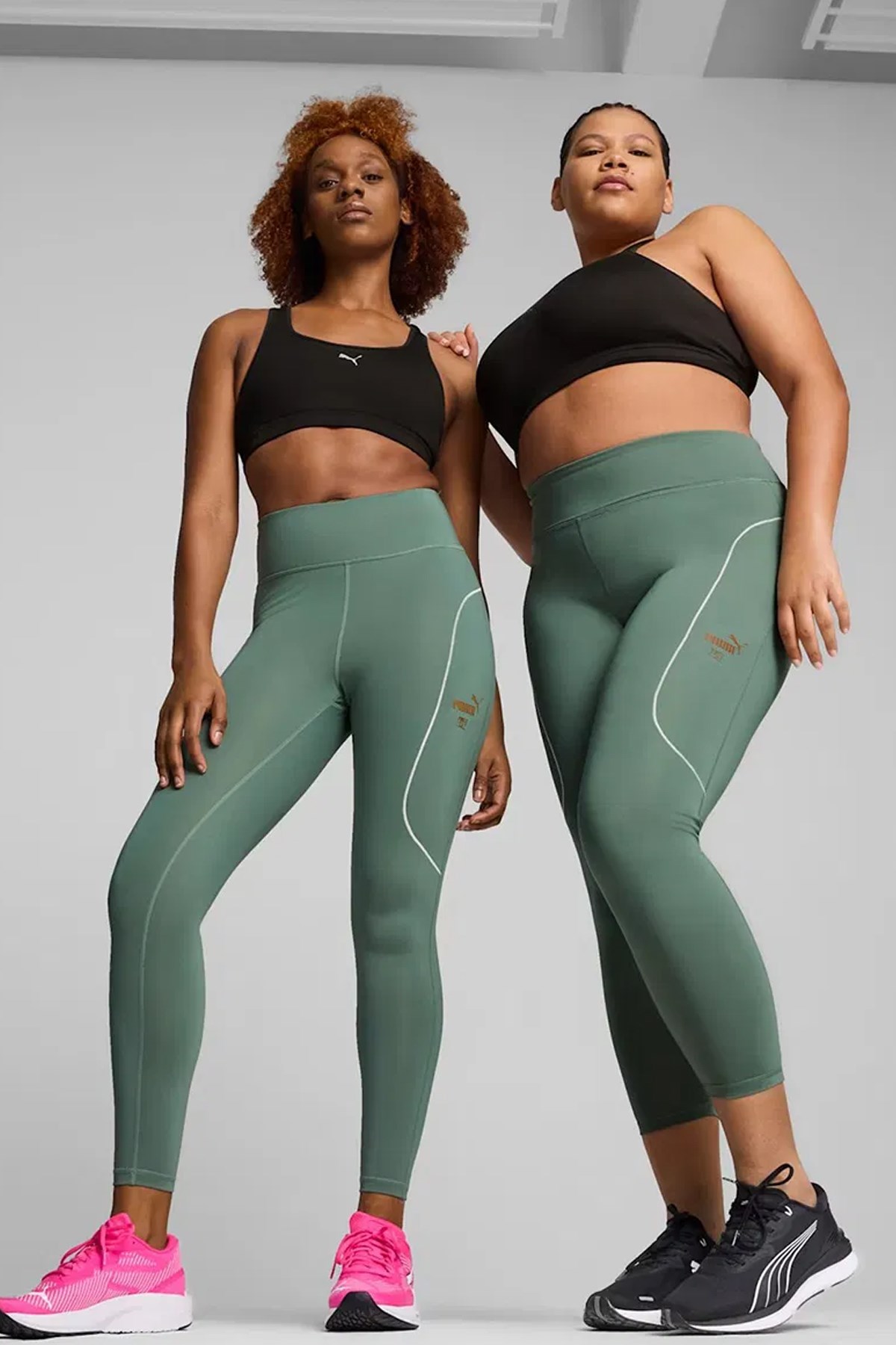 Puma W First Mile 7/8 Kadın FitnesTayt 52498344 Yeşil