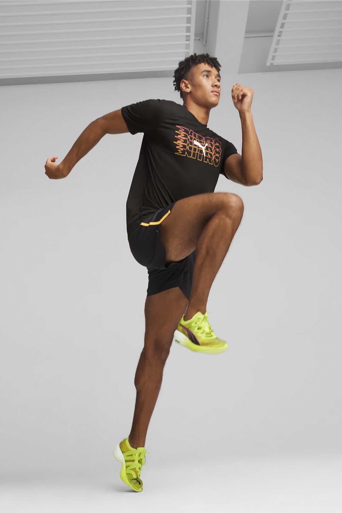 Puma Men S Graphic Nitro Erkek Tişört 52510701 Siyah