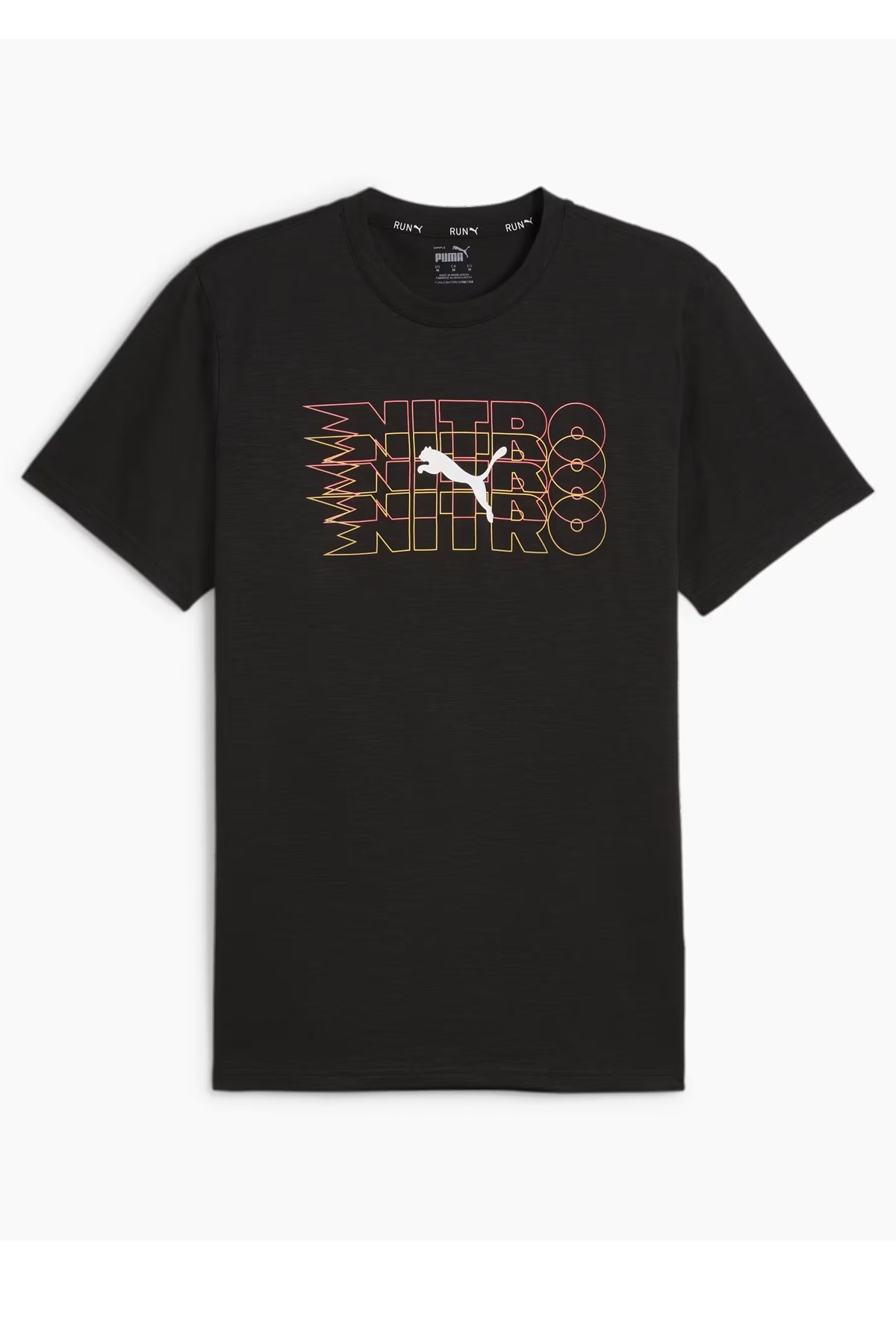 Puma Men S Graphic Nitro Erkek Tişört 52510701 Siyah